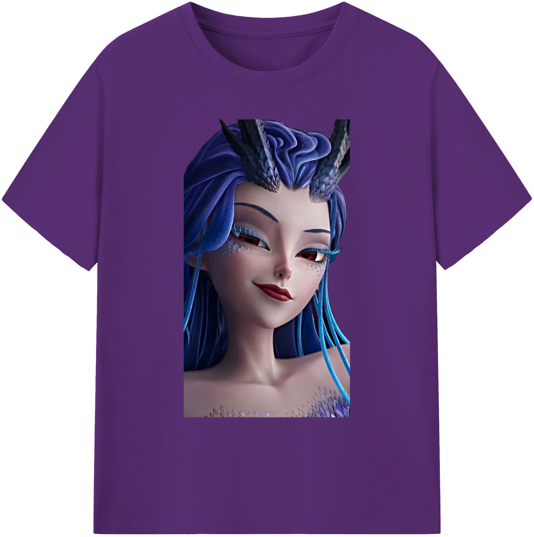 （画像用） Ne Zha 2 ナタ 魔童の大暴れ 綿100％ メンズ半袖Tシャツ｜肌触りやわらか＆通気性