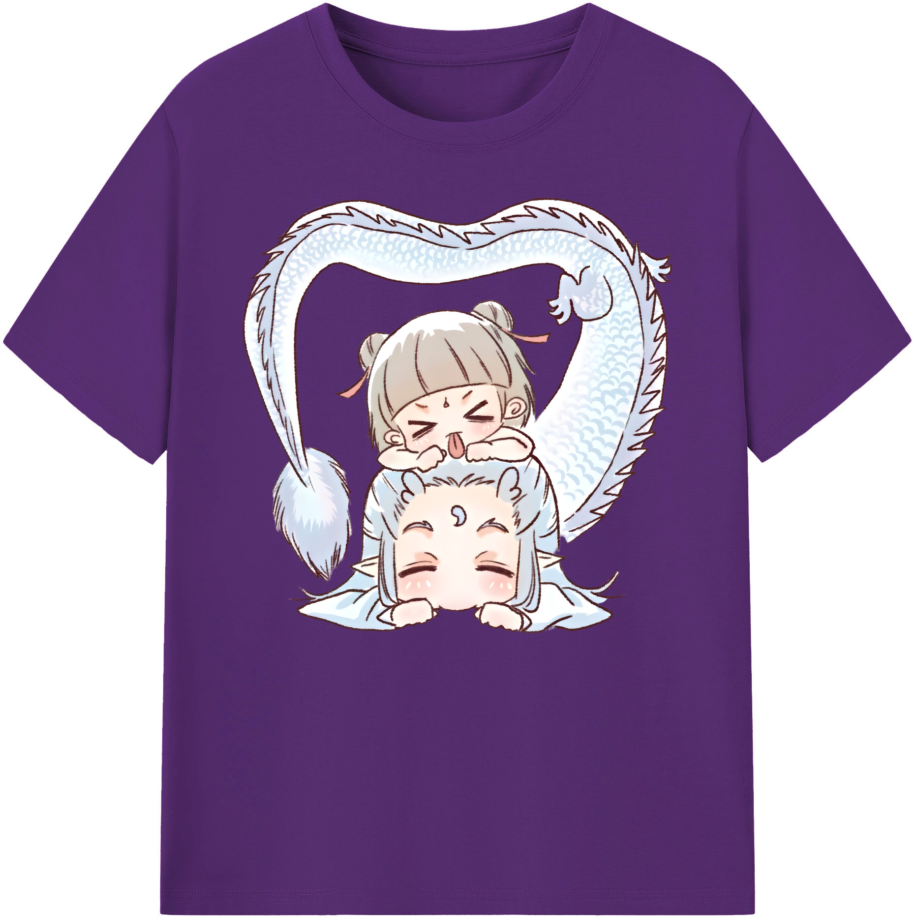 （画像用） Ne Zha 2 ナタ 魔童の大暴れ 綿100％ メンズ半袖Tシャツ｜肌触りやわらか＆通気性