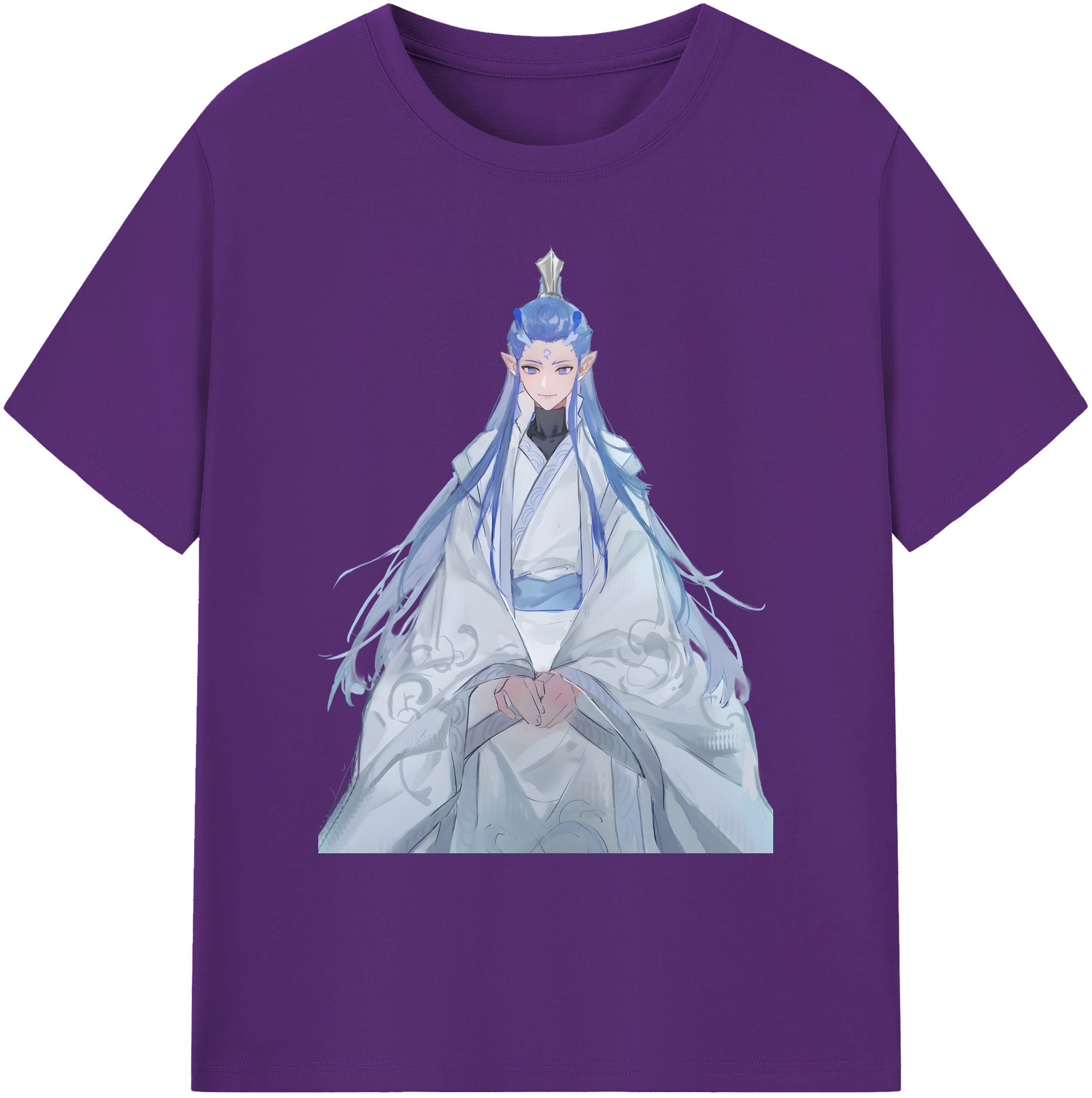 （画像用） Ne Zha 2 ナタ 魔童の大暴れ 綿100％ メンズ半袖Tシャツ｜肌触りやわらか＆通気性
