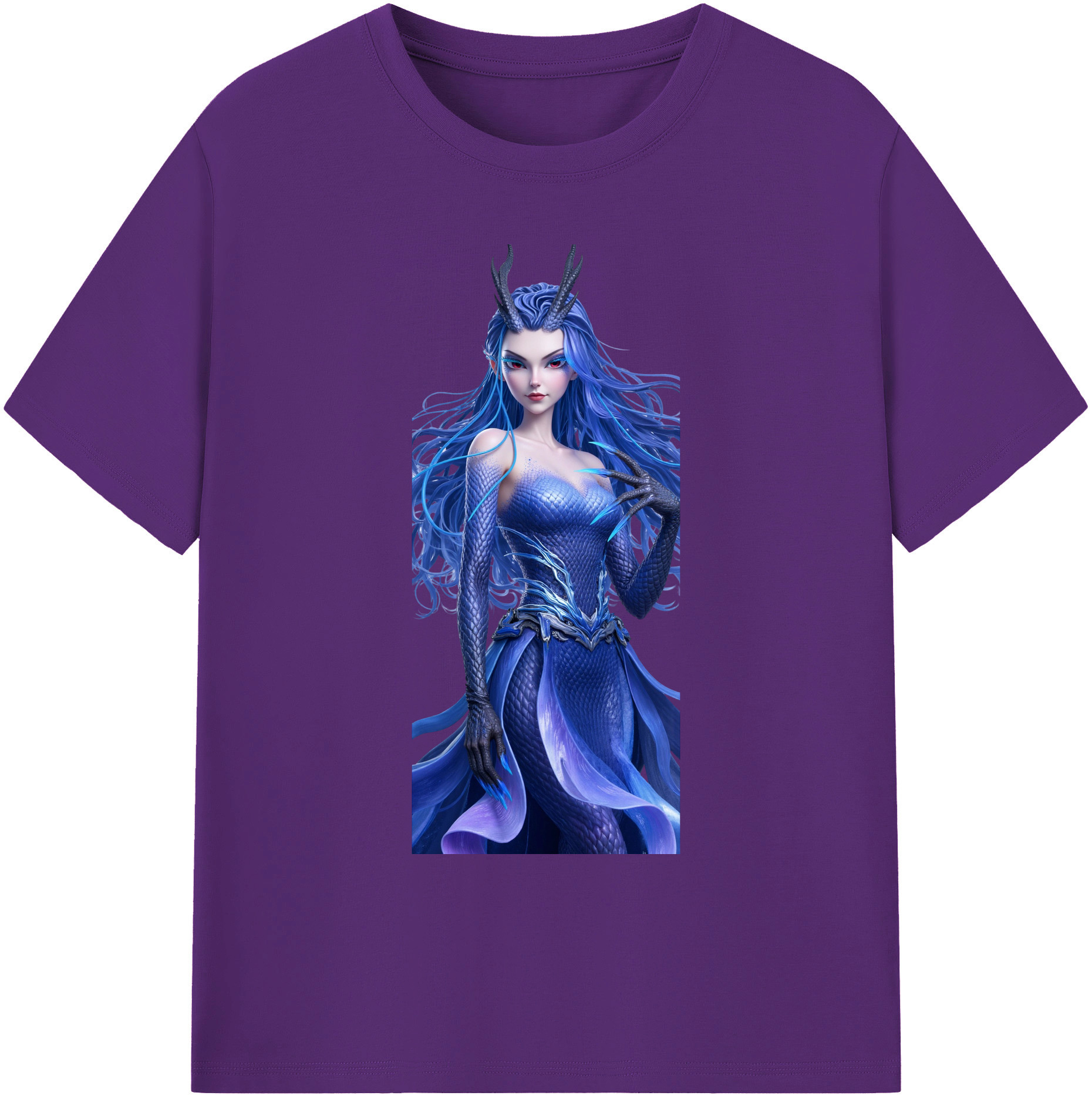 （画像用） Ne Zha 2 ナタ 魔童の大暴れ 綿100％ メンズ半袖Tシャツ｜肌触りやわらか＆通気性