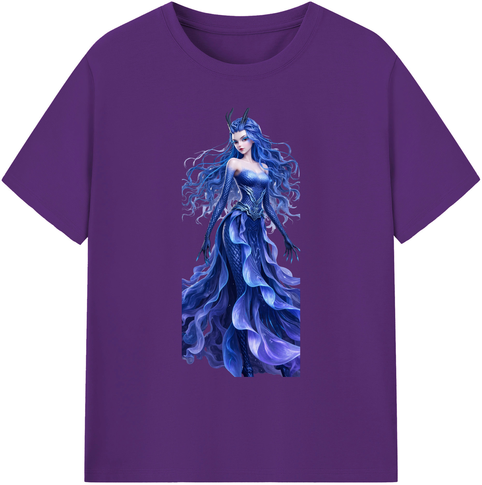 （画像用） Ne Zha 2 ナタ 魔童の大暴れ 綿100％ メンズ半袖Tシャツ｜肌触りやわらか＆通気性