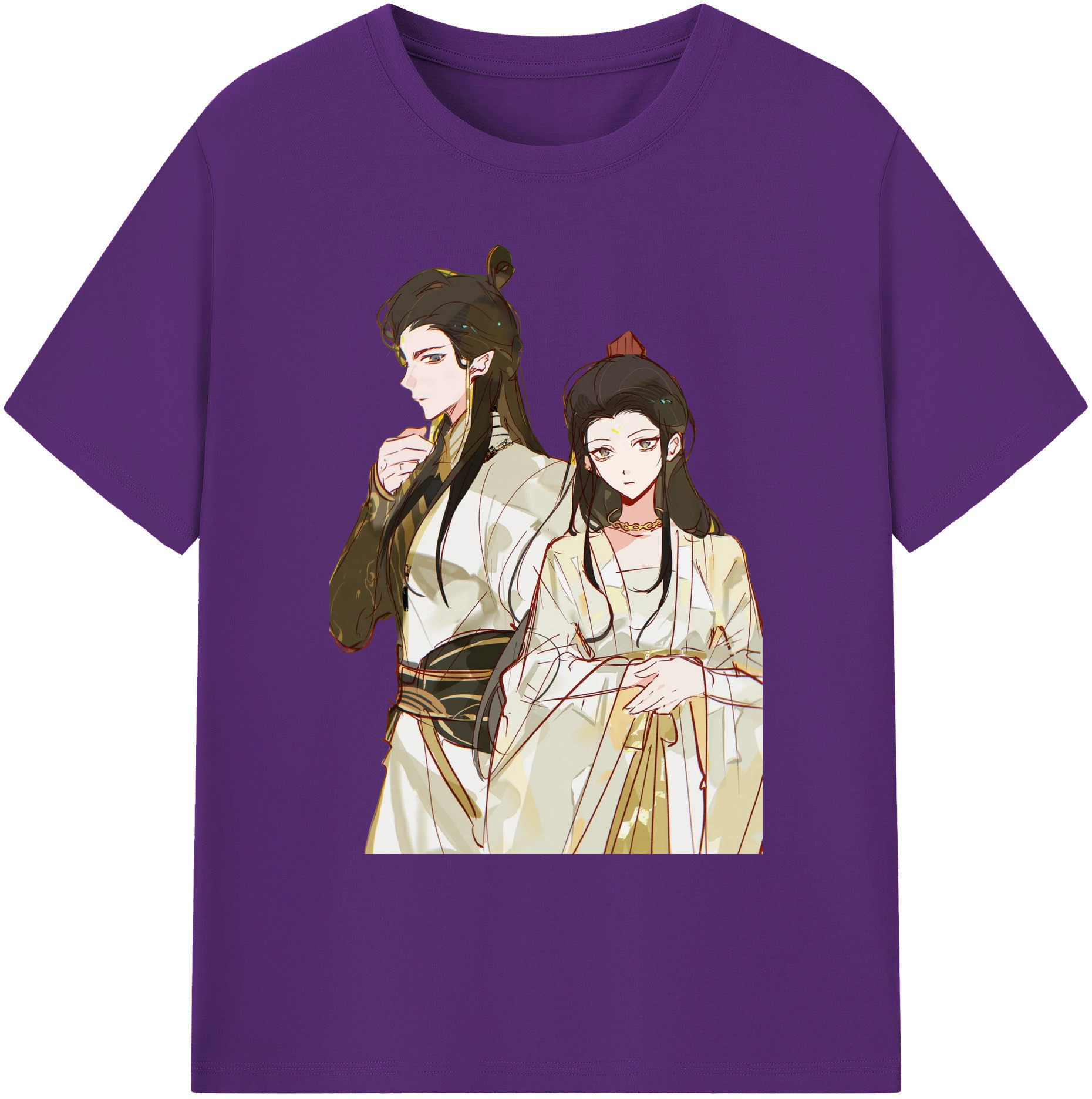 （画像用） Ne Zha 2 ナタ 魔童の大暴れ 綿100％ メンズ半袖Tシャツ｜肌触りやわらか＆通気性