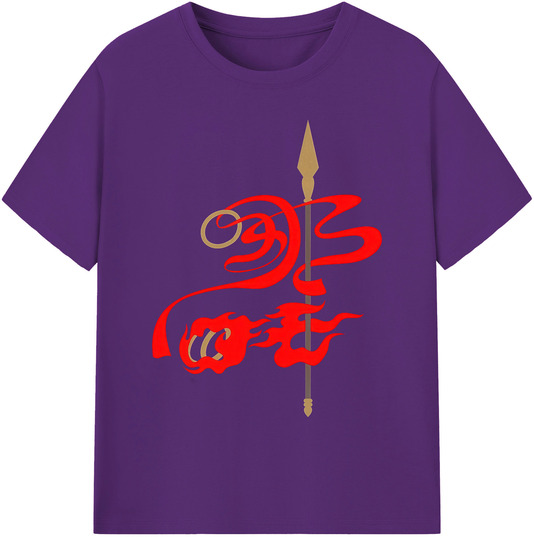 （画像用） Ne Zha 2 ナタ 魔童の大暴れ 綿100％ メンズ半袖Tシャツ｜肌触りやわらか＆通気性