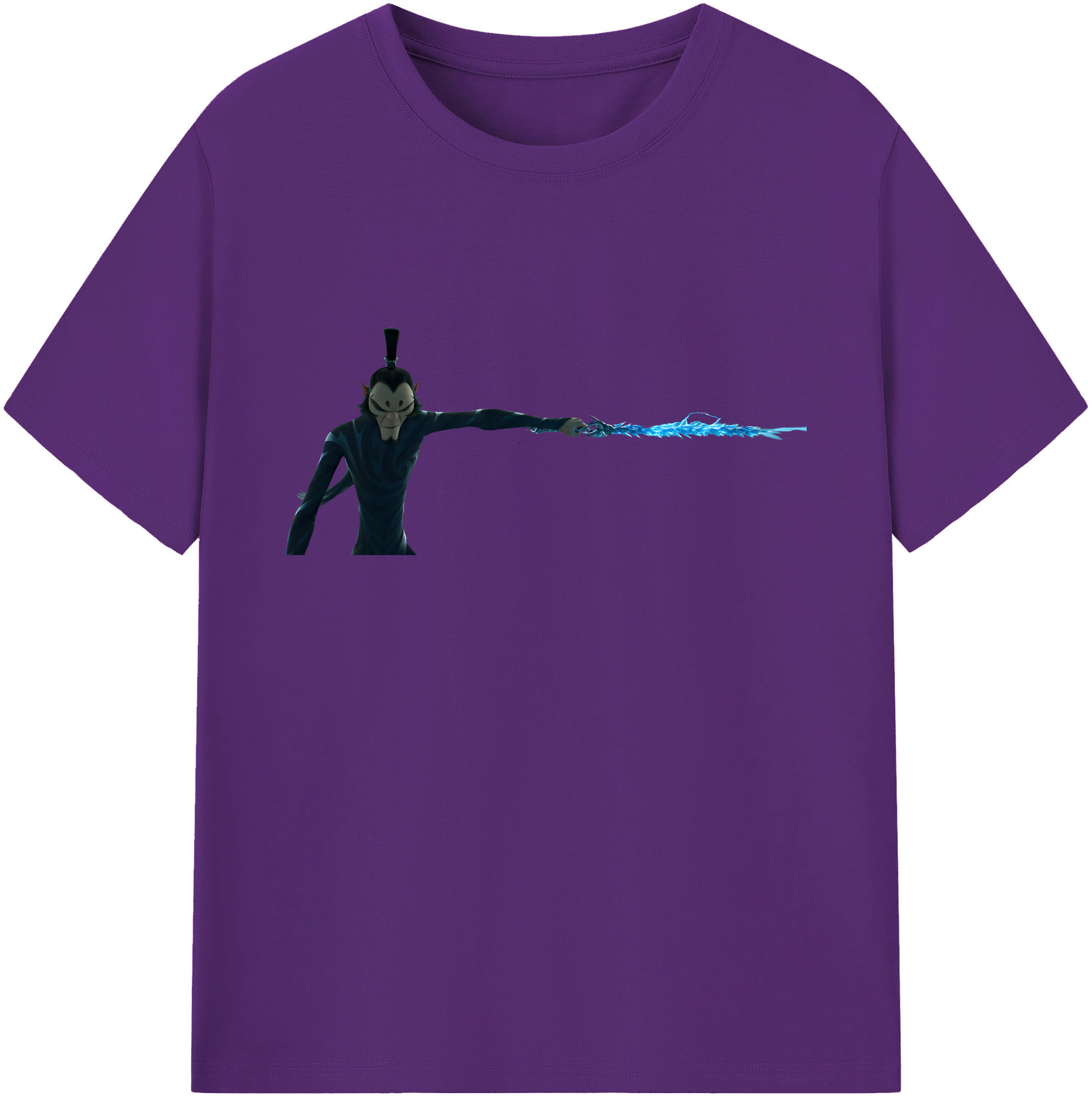 （画像用） Ne Zha 2 ナタ 魔童の大暴れ 綿100％ メンズ半袖Tシャツ｜肌触りやわらか＆通気性