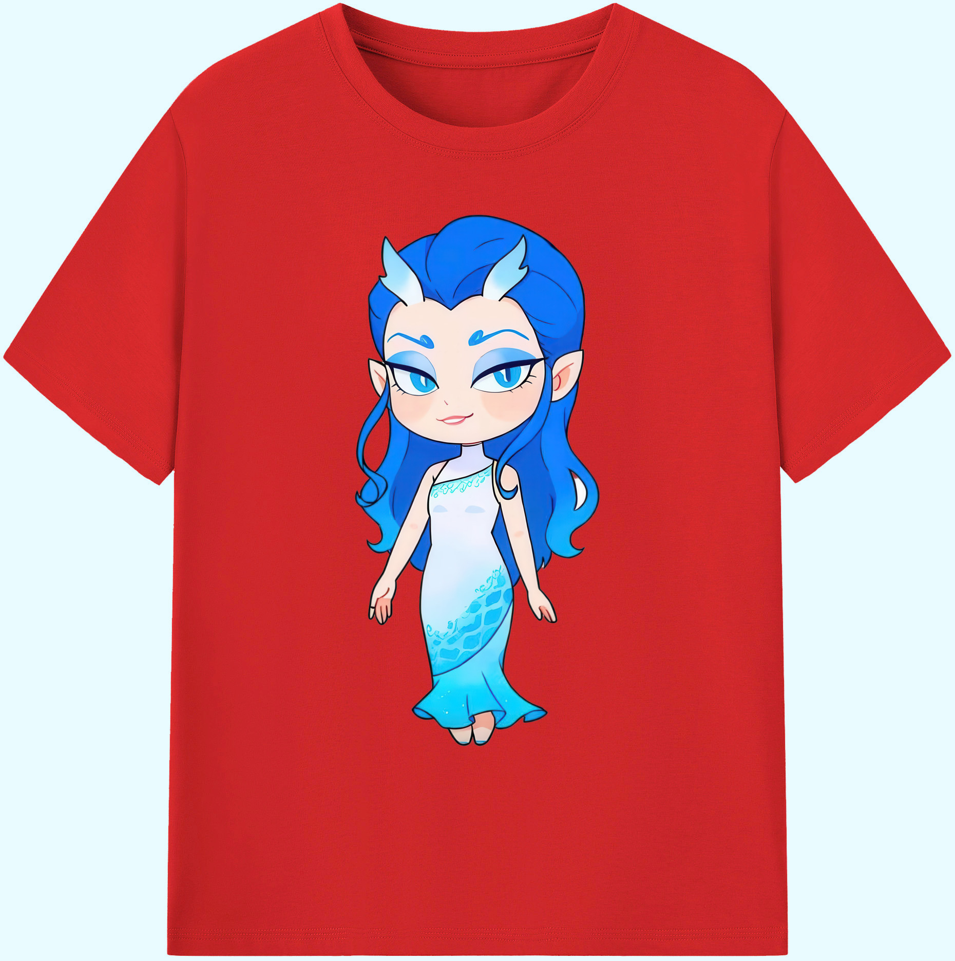 （画像用） Ne Zha 2 ナタ 魔童の大暴れ 綿100％ メンズ半袖Tシャツ｜肌触りやわらか＆通気性