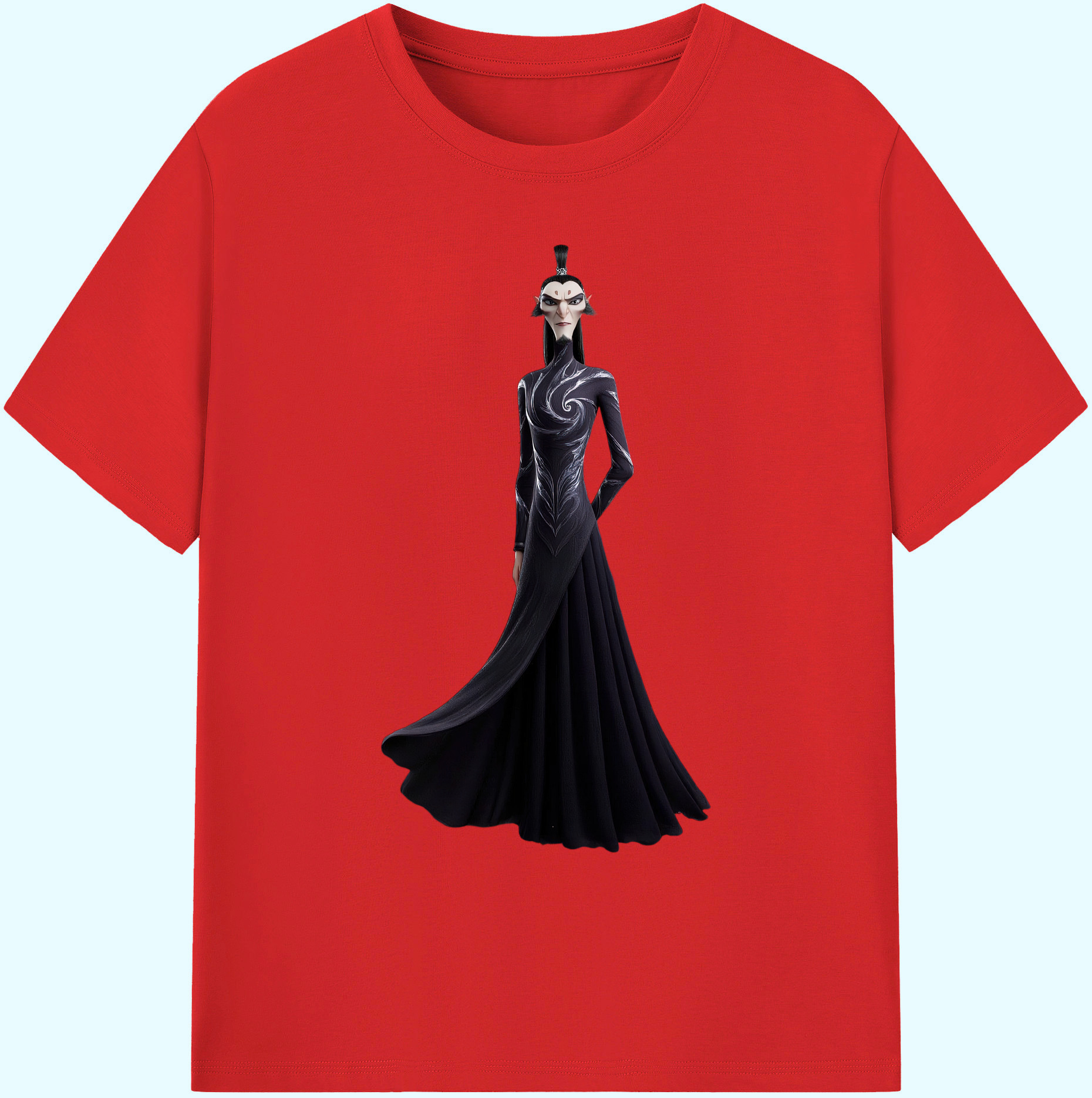 （画像用） Ne Zha 2 ナタ 魔童の大暴れ 綿100％ メンズ半袖Tシャツ｜肌触りやわらか＆通気性