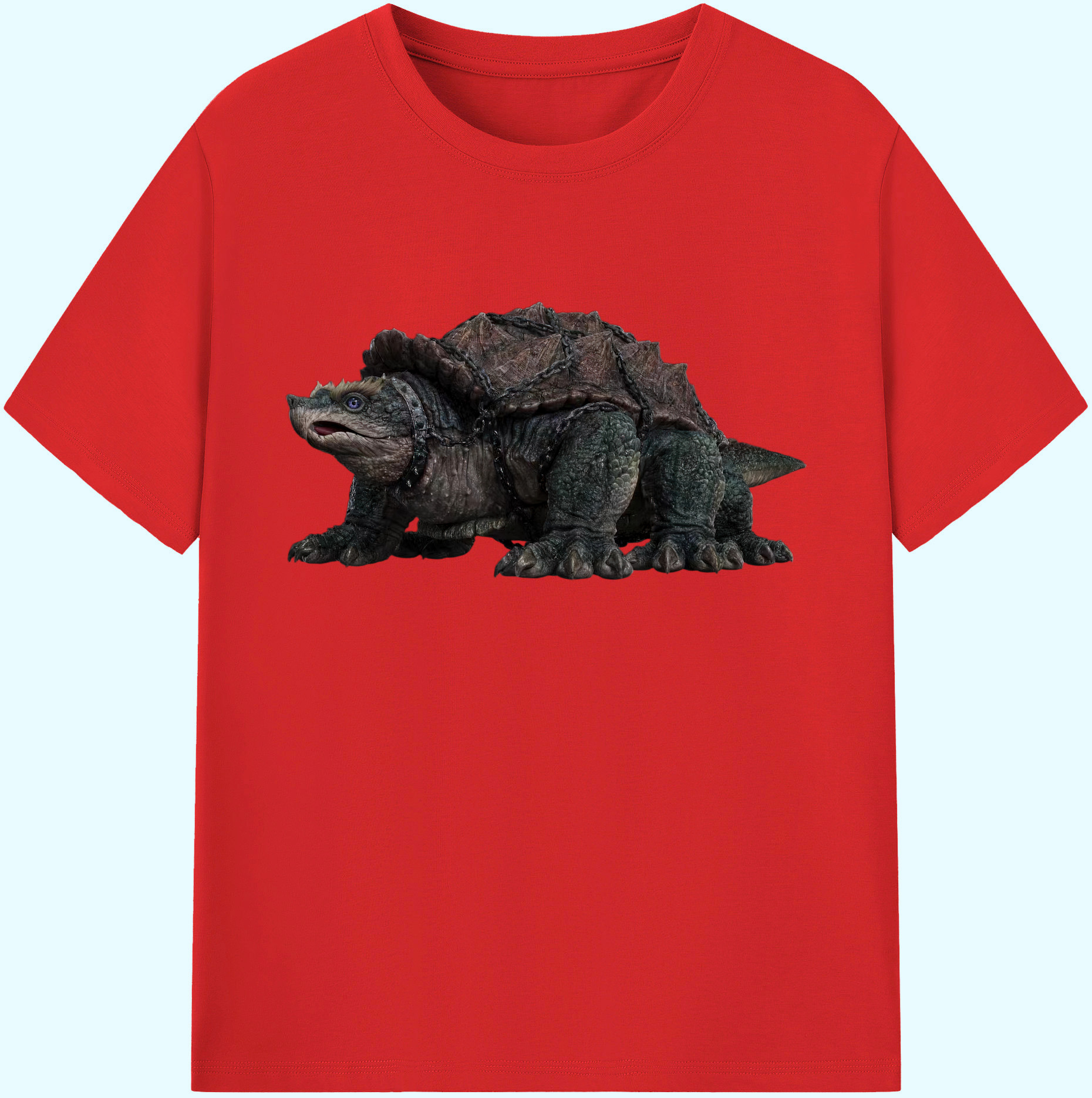 （画像用） Ne Zha 2 ナタ 魔童の大暴れ 綿100％ メンズ半袖Tシャツ｜肌触りやわらか＆通気性