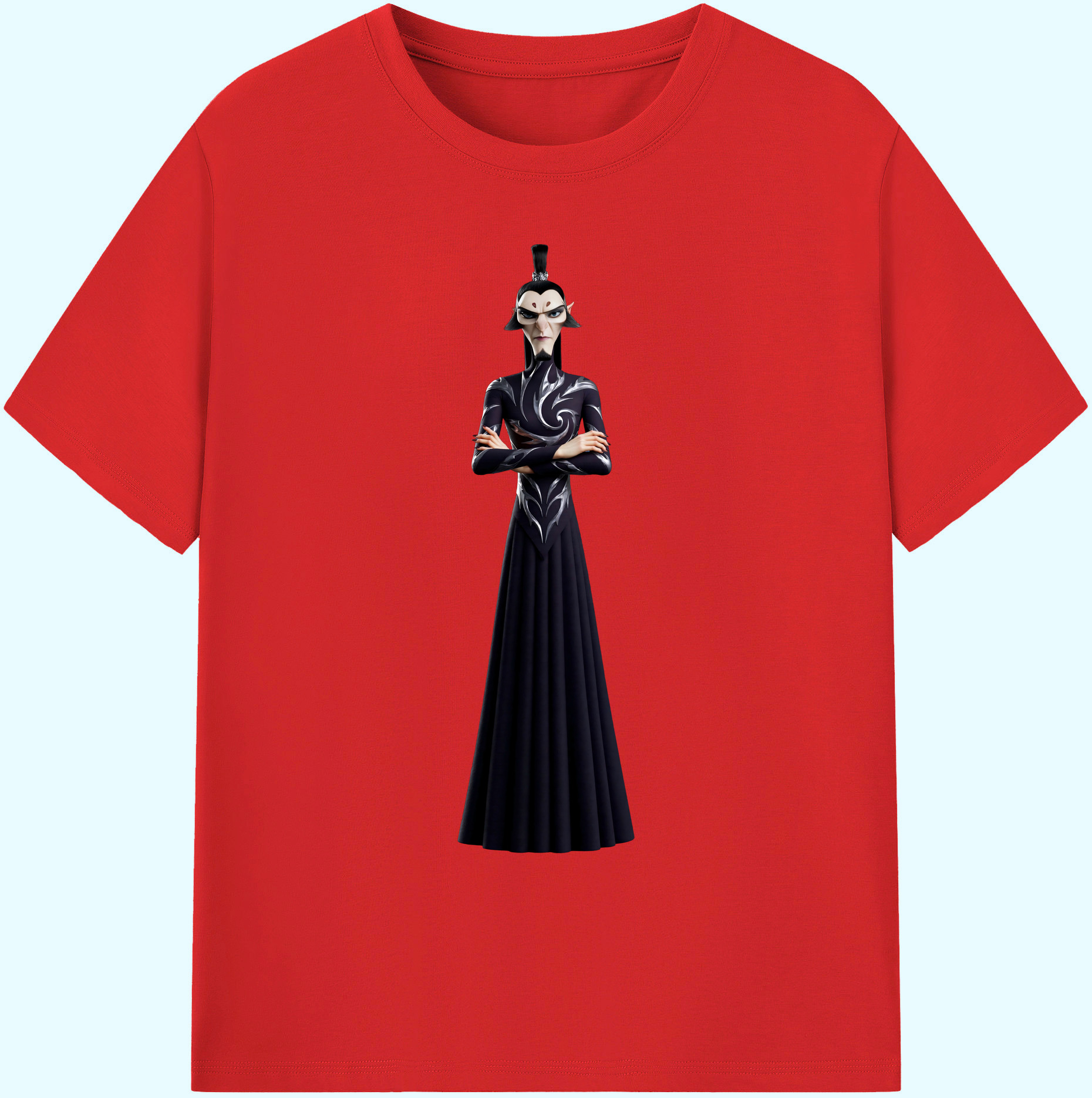 （画像用） Ne Zha 2 ナタ 魔童の大暴れ 綿100％ メンズ半袖Tシャツ｜肌触りやわらか＆通気性