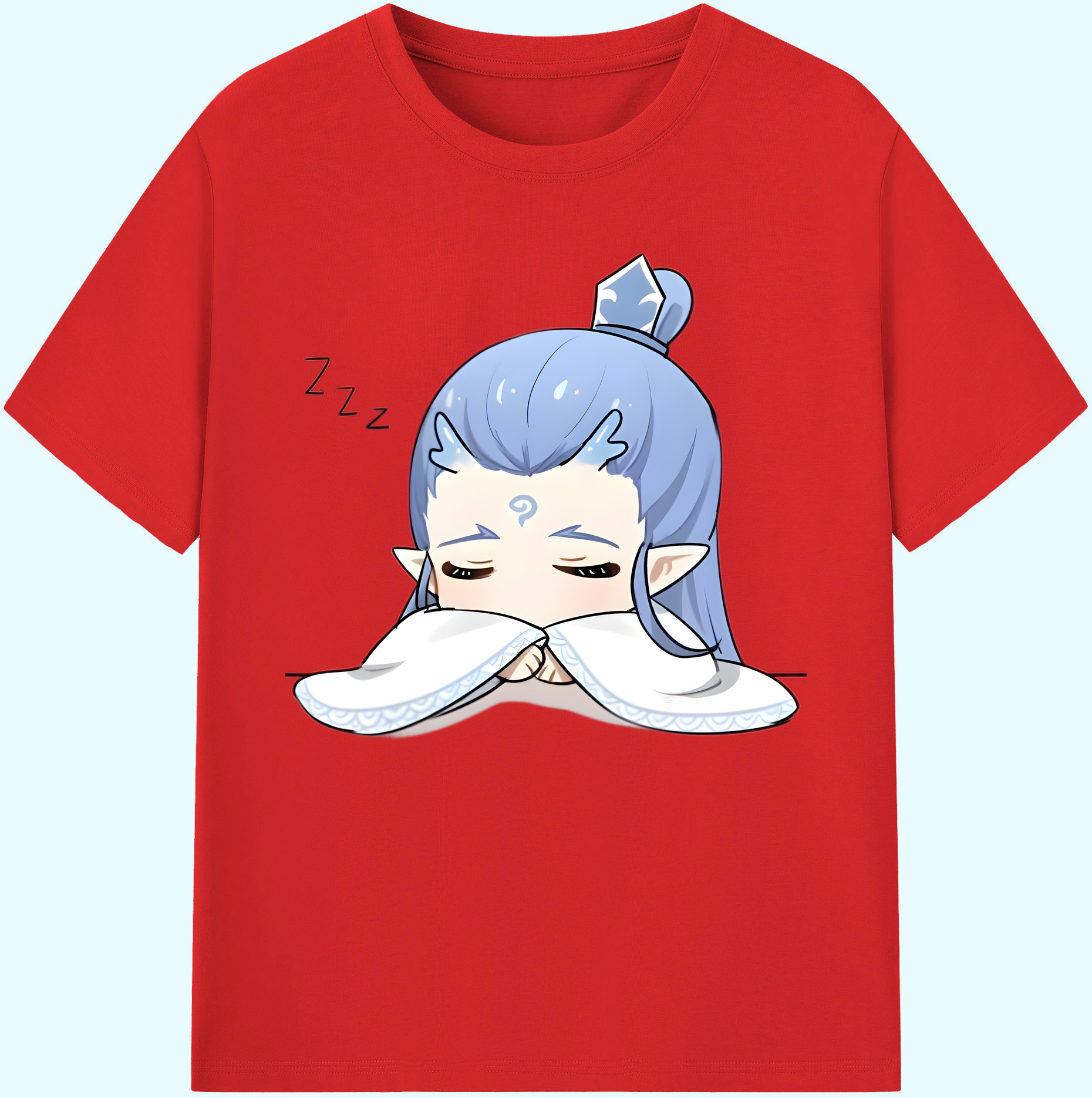 （画像用） Ne Zha 2 ナタ 魔童の大暴れ 綿100％ メンズ半袖Tシャツ｜肌触りやわらか＆通気性