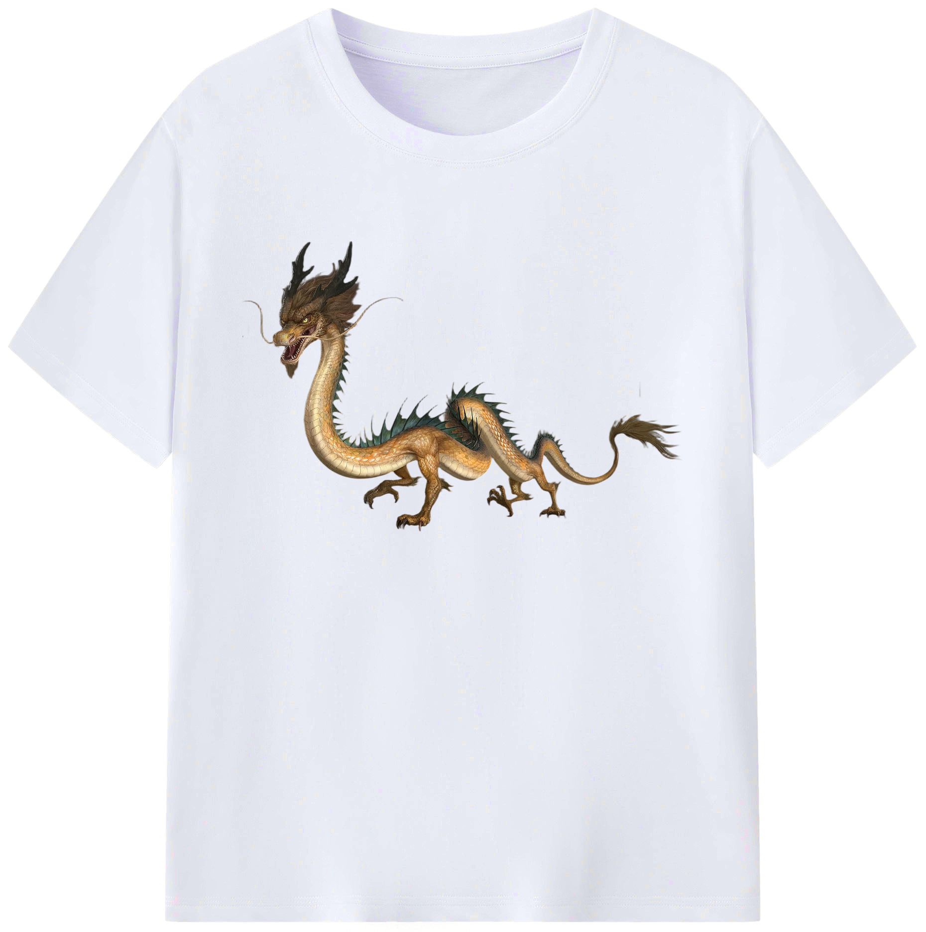 （画像用） Ne Zha 2 ナタ 魔童の大暴れ 綿100％ メンズ半袖Tシャツ｜肌触りやわらか＆通気性