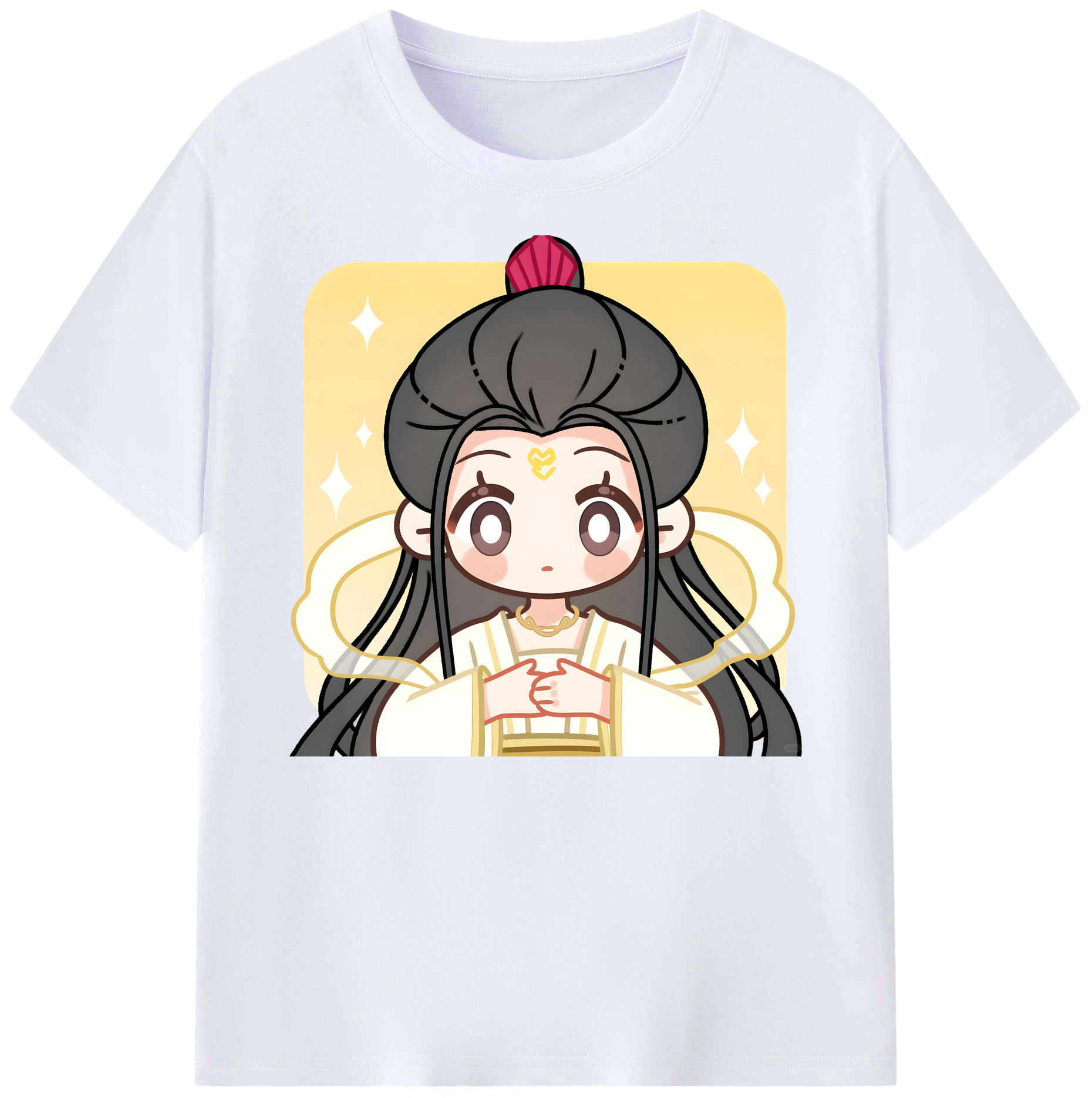 （画像用） Ne Zha 2 ナタ 魔童の大暴れ 綿100％ メンズ半袖Tシャツ｜肌触りやわらか＆通気性