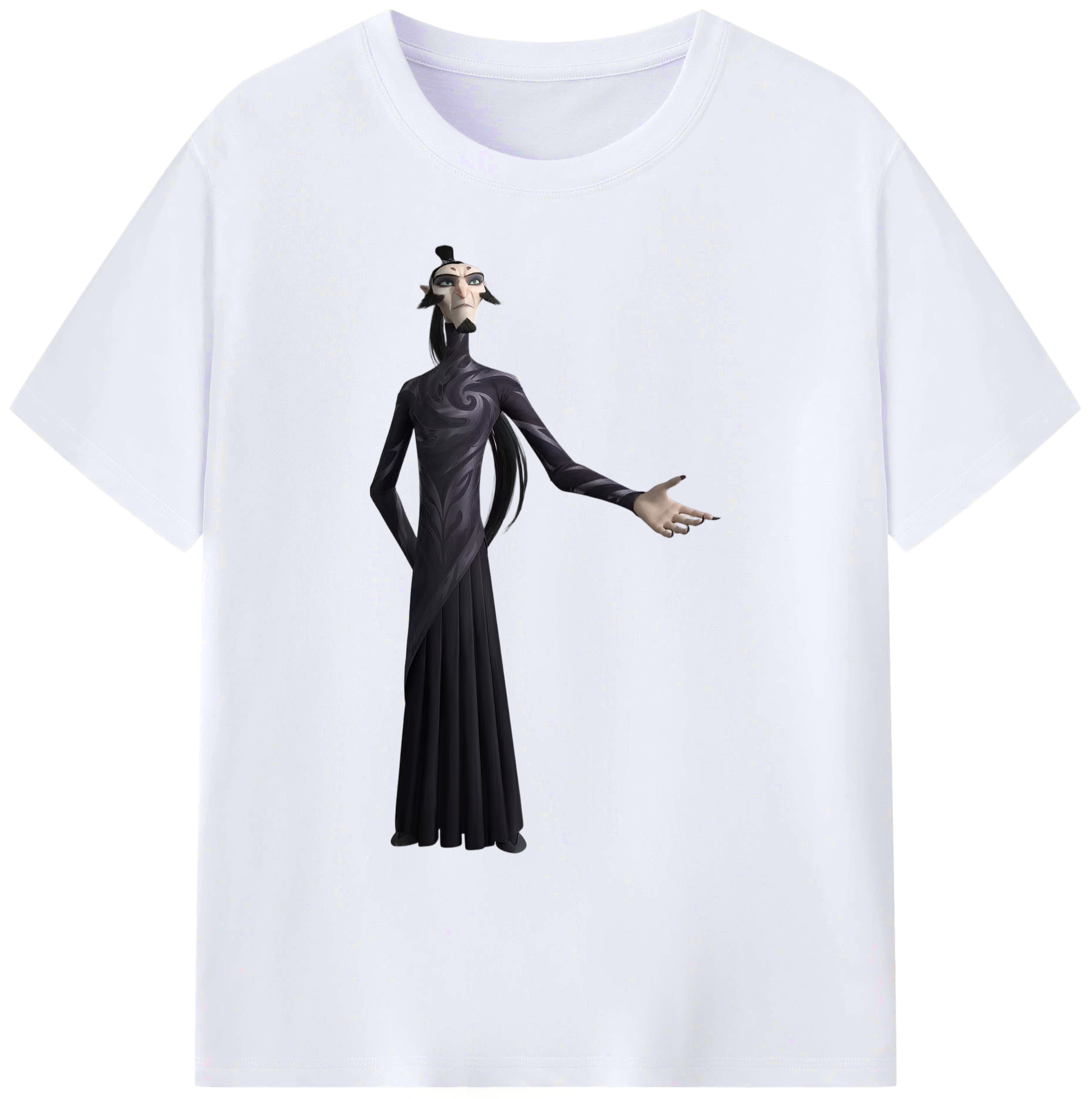 （画像用） Ne Zha 2 ナタ 魔童の大暴れ 綿100％ メンズ半袖Tシャツ｜肌触りやわらか＆通気性