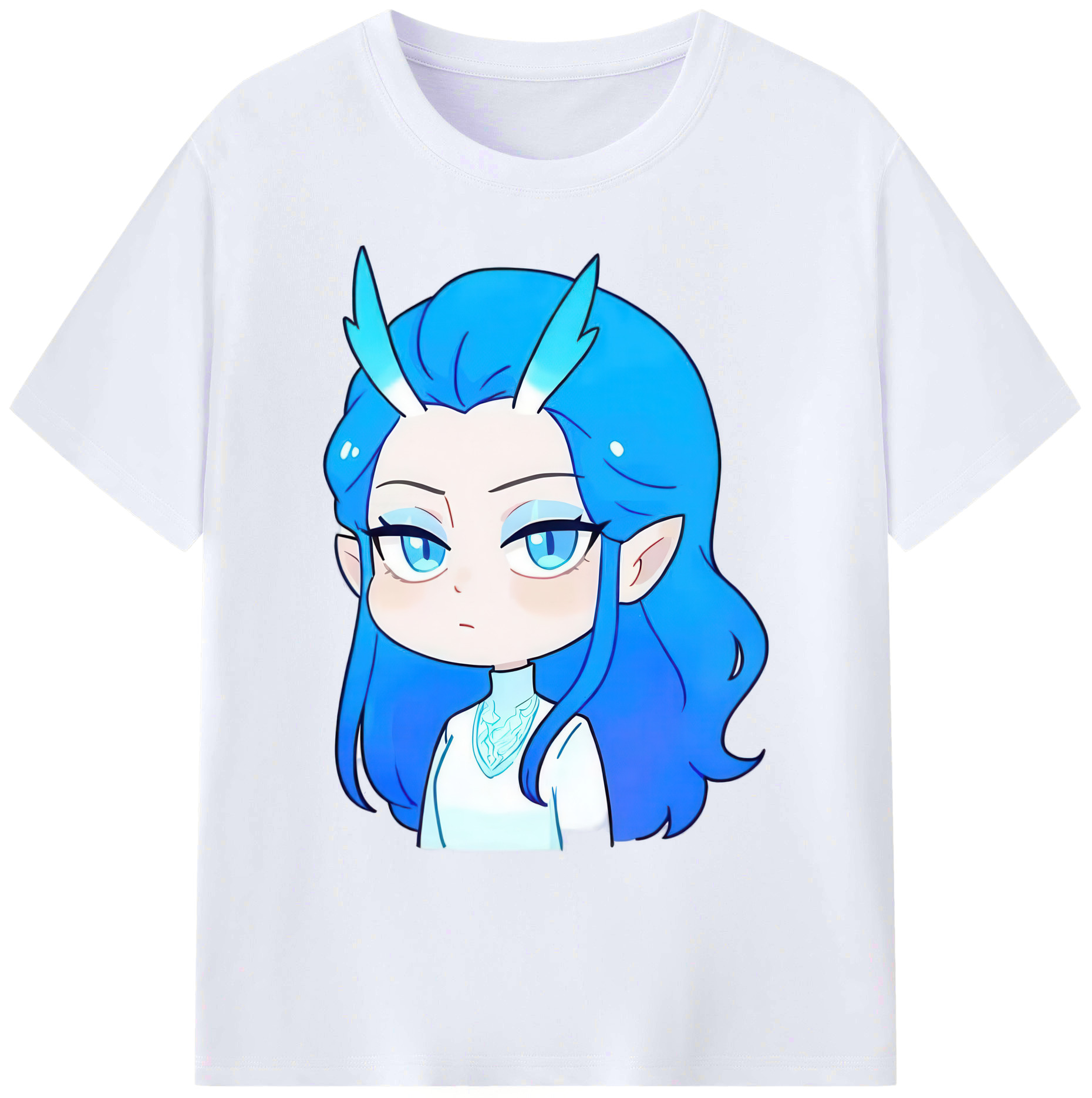 （画像用） Ne Zha 2 ナタ 魔童の大暴れ 綿100％ メンズ半袖Tシャツ｜肌触りやわらか＆通気性