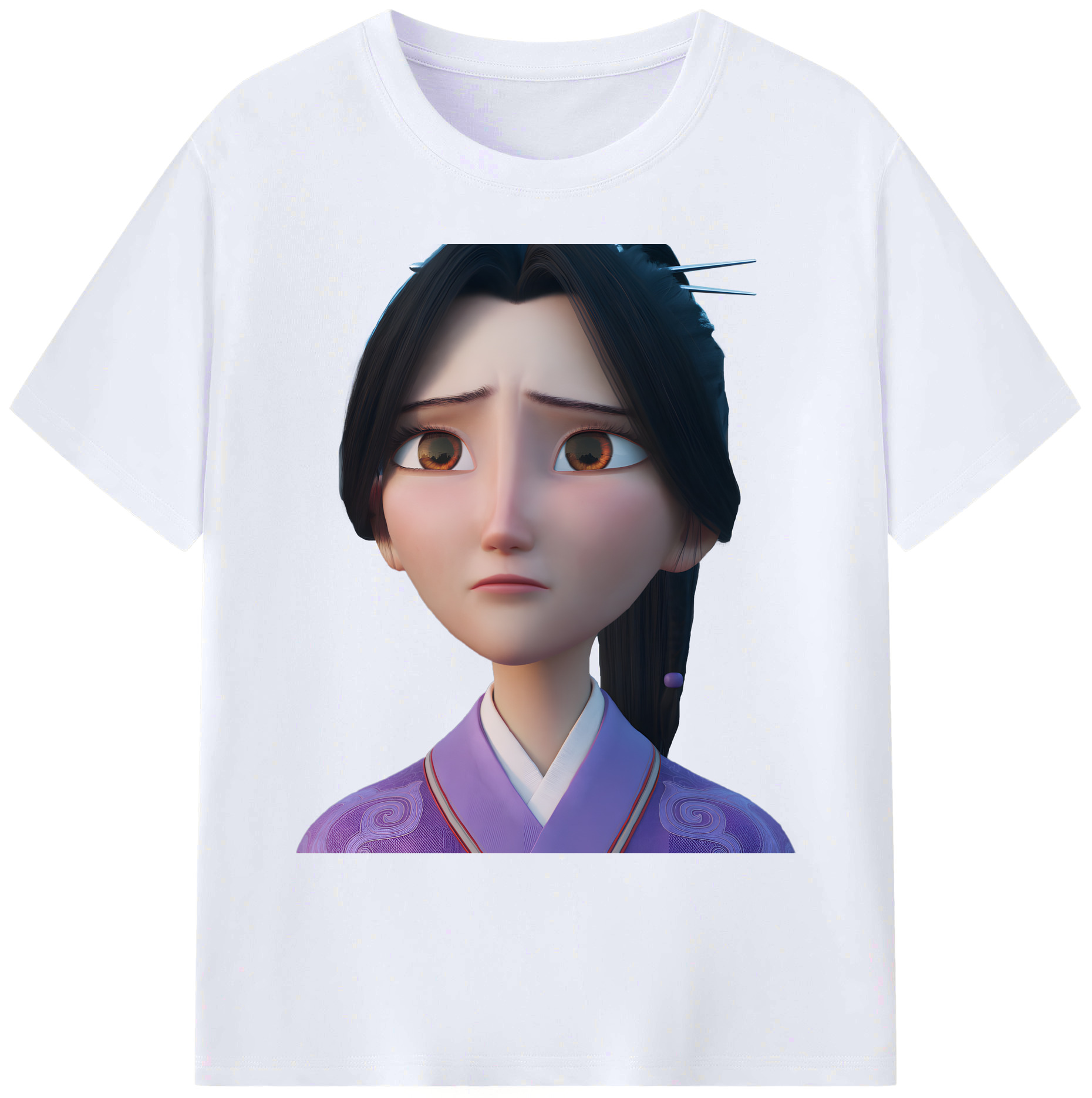 （画像用） Ne Zha 2 ナタ 魔童の大暴れ 綿100％ メンズ半袖Tシャツ｜肌触りやわらか＆通気性