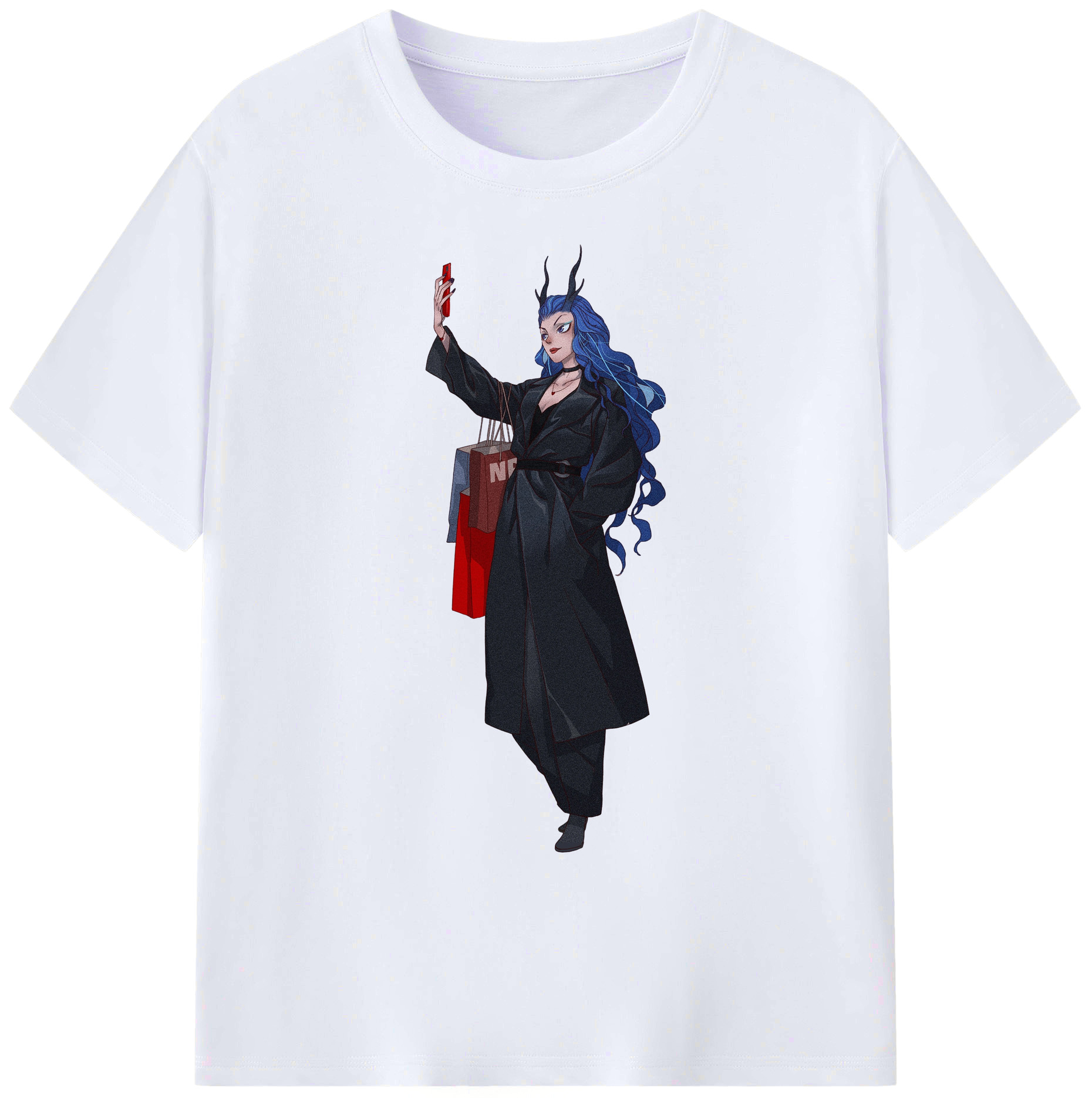 （画像用） Ne Zha 2 ナタ 魔童の大暴れ 綿100％ メンズ半袖Tシャツ｜肌触りやわらか＆通気性