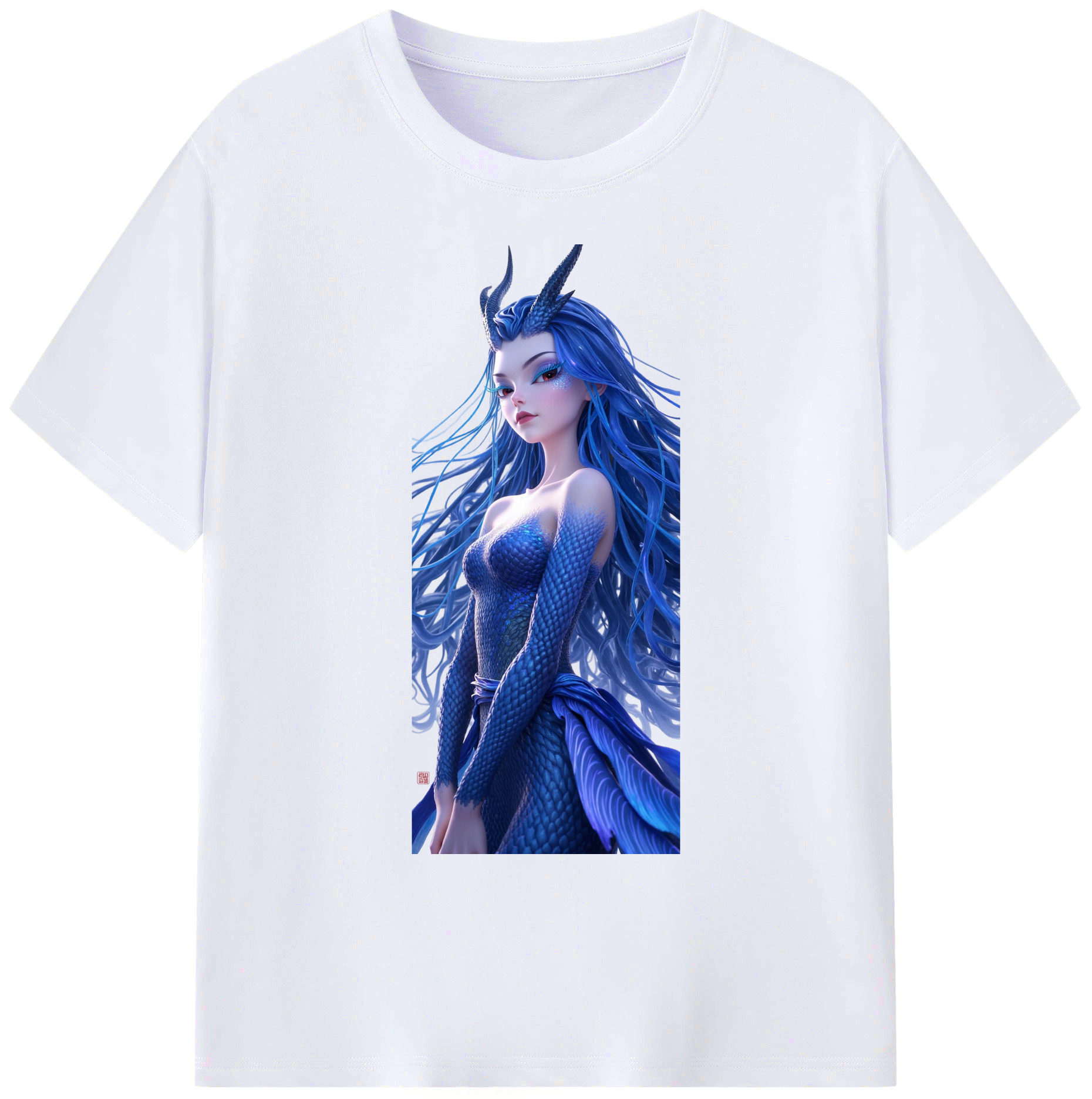 （画像用） Ne Zha 2 ナタ 魔童の大暴れ 綿100％ メンズ半袖Tシャツ｜肌触りやわらか＆通気性