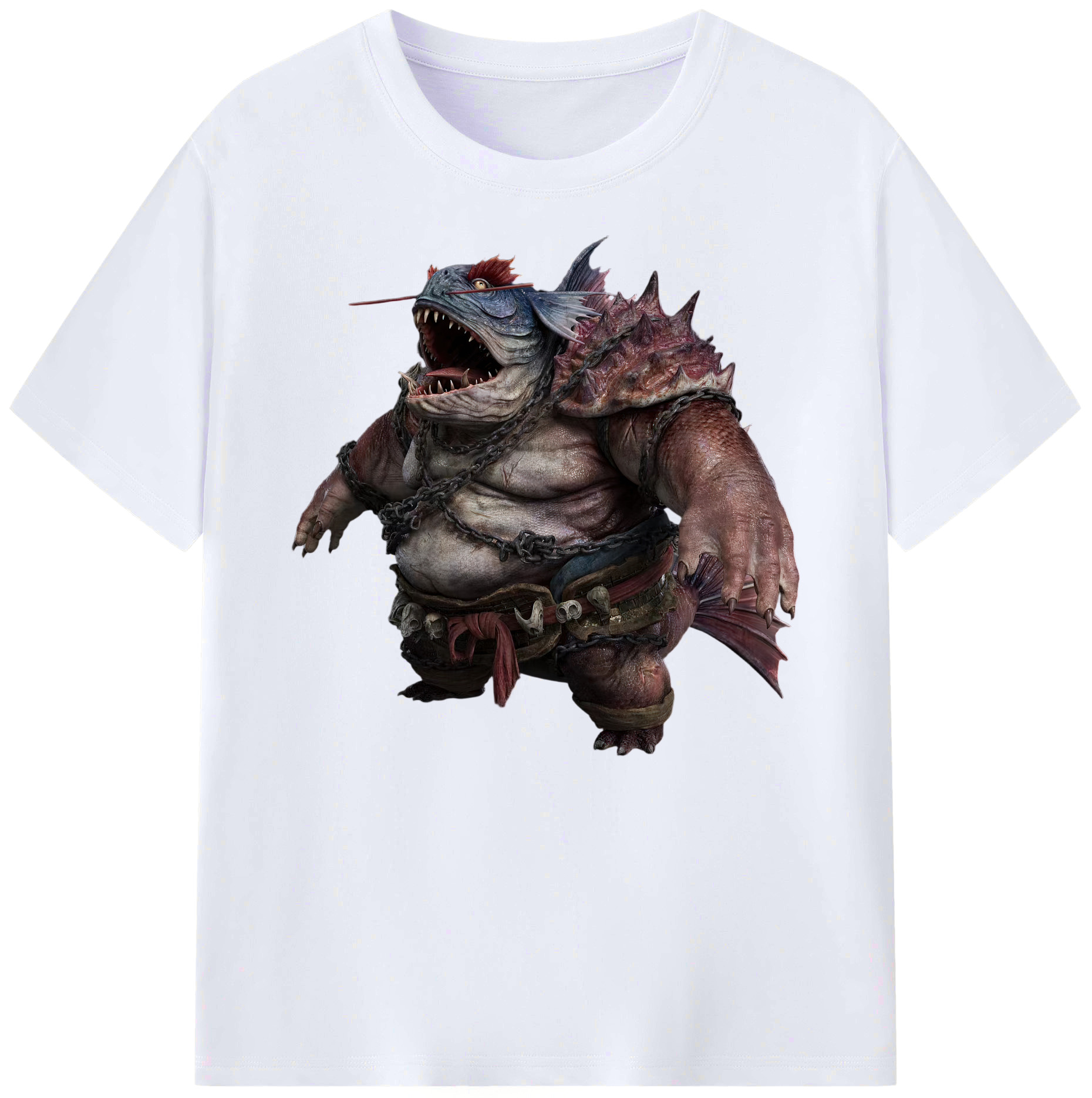 （画像用） Ne Zha 2 ナタ 魔童の大暴れ 綿100％ メンズ半袖Tシャツ｜肌触りやわらか＆通気性