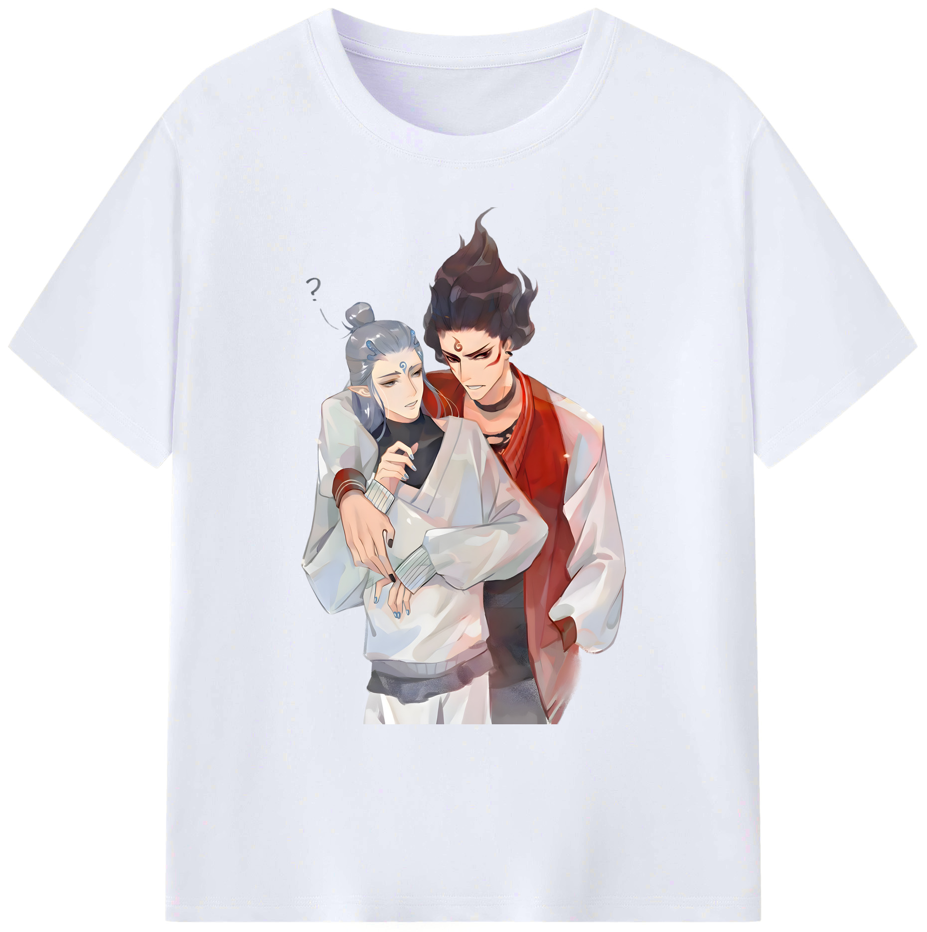 （画像用） Ne Zha 2 ナタ 魔童の大暴れ 綿100％ メンズ半袖Tシャツ｜肌触りやわらか＆通気性