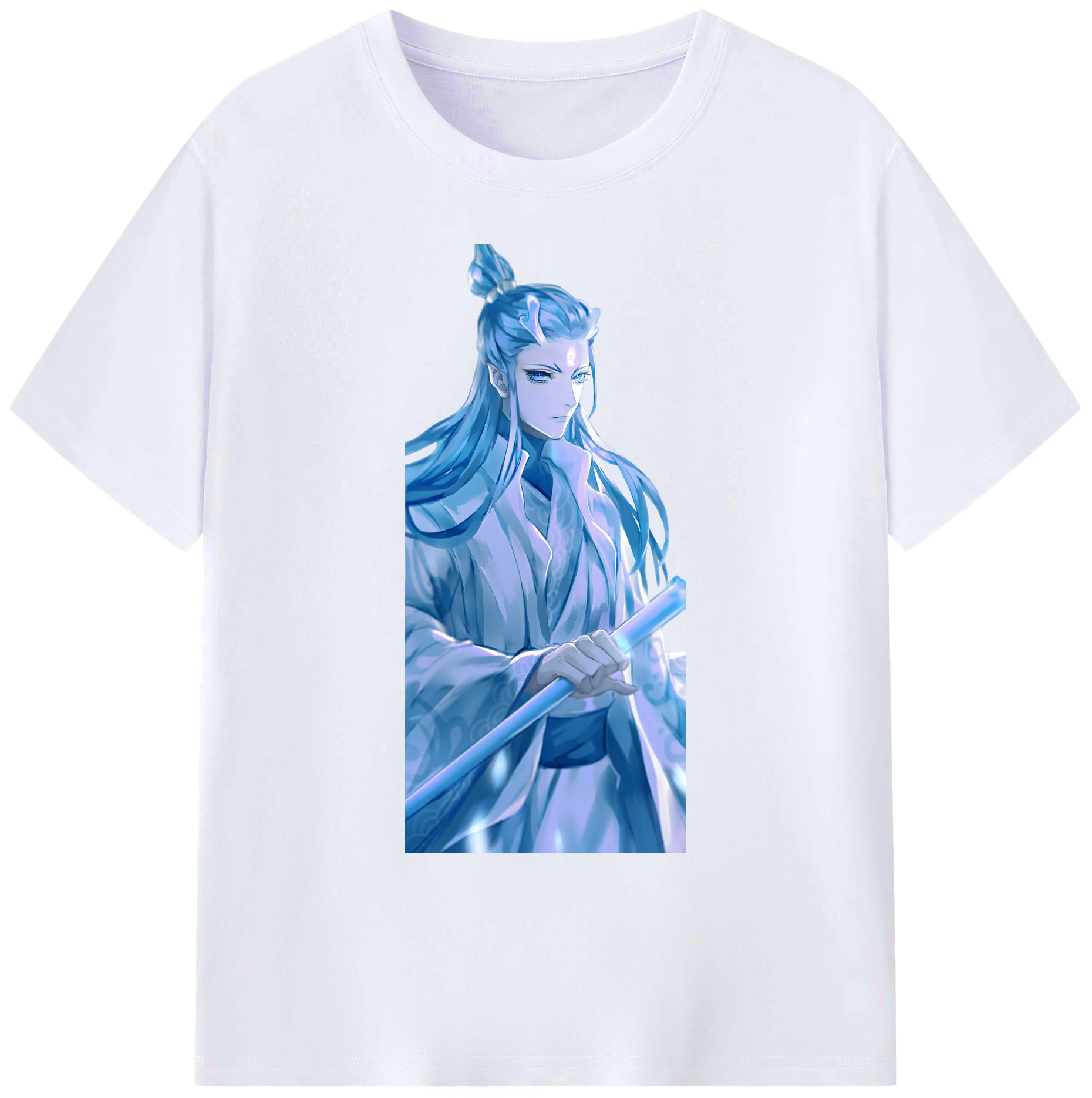 （画像用） Ne Zha 2 ナタ 魔童の大暴れ 綿100％ メンズ半袖Tシャツ｜肌触りやわらか＆通気性