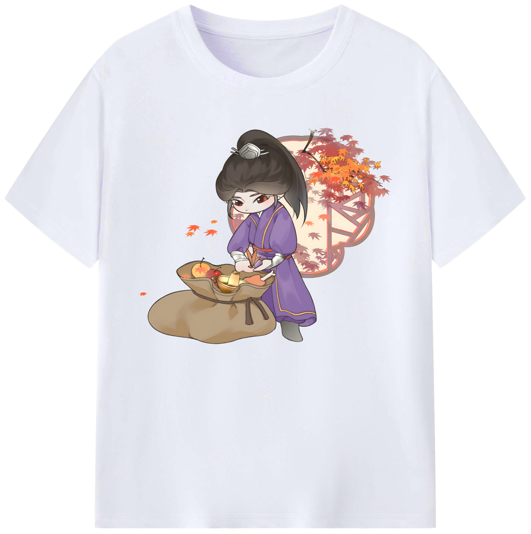 （画像用） Ne Zha 2 ナタ 魔童の大暴れ 綿100％ メンズ半袖Tシャツ｜肌触りやわらか＆通気性