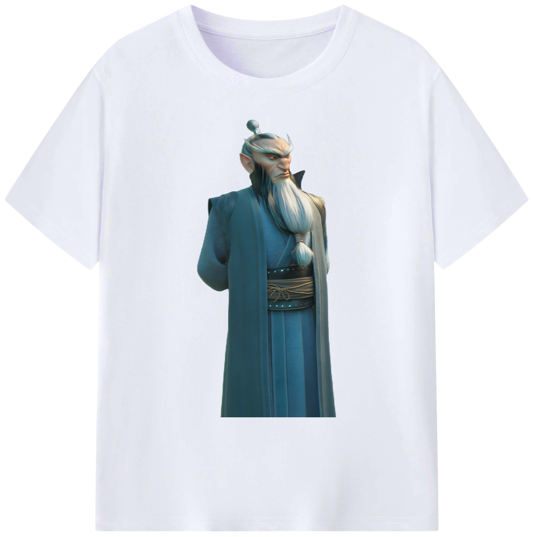 （画像用） Ne Zha 2 ナタ 魔童の大暴れ 綿100％ メンズ半袖Tシャツ｜肌触りやわらか＆通気性