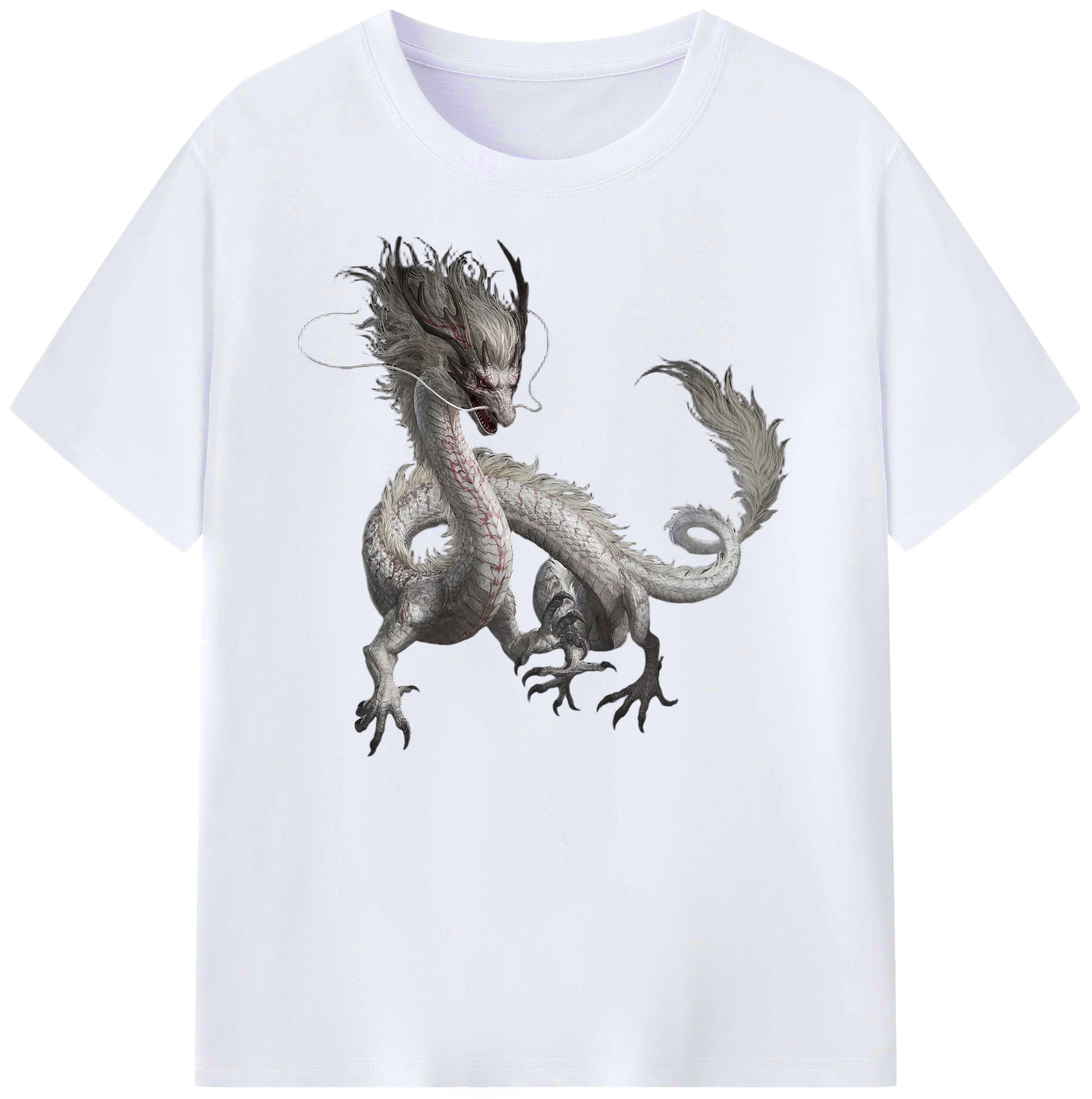 （画像用） Ne Zha 2 ナタ 魔童の大暴れ 綿100％ メンズ半袖Tシャツ｜肌触りやわらか＆通気性