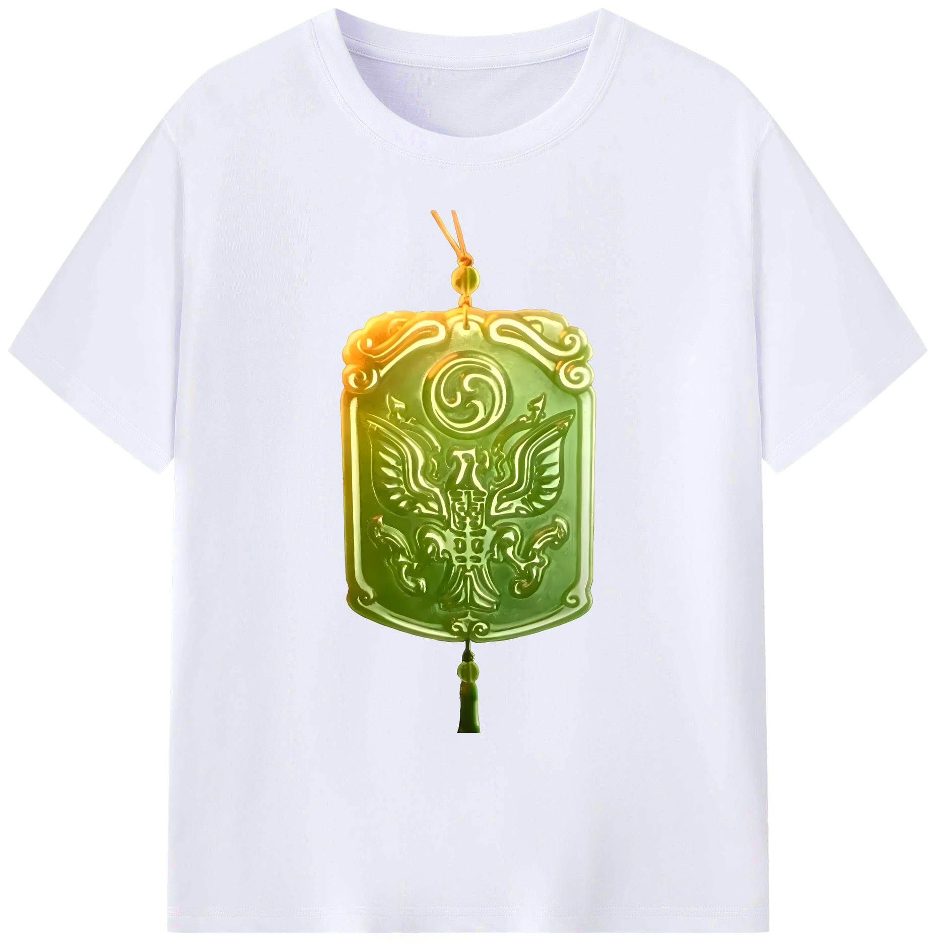 （画像用） Ne Zha 2 ナタ 魔童の大暴れ 綿100％ メンズ半袖Tシャツ｜肌触りやわらか＆通気性