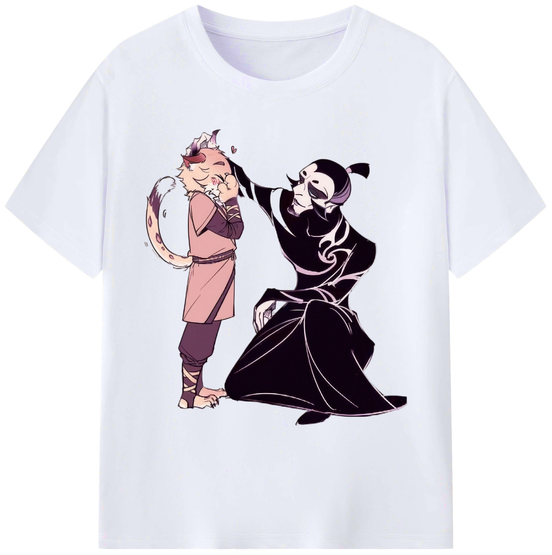 （画像用） Ne Zha 2 ナタ 魔童の大暴れ 綿100％ メンズ半袖Tシャツ｜肌触りやわらか＆通気性