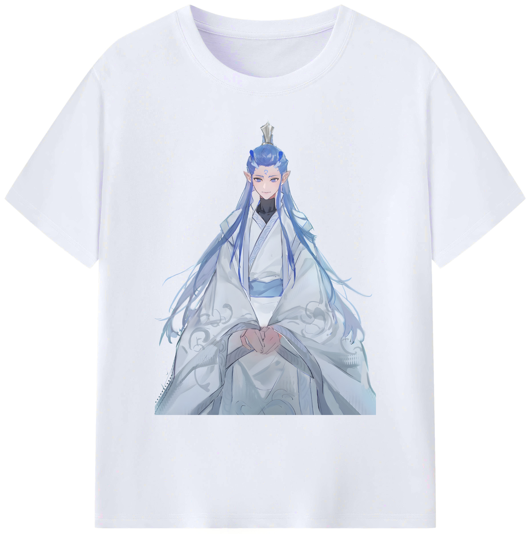 （画像用） Ne Zha 2 ナタ 魔童の大暴れ 綿100％ メンズ半袖Tシャツ｜肌触りやわらか＆通気性