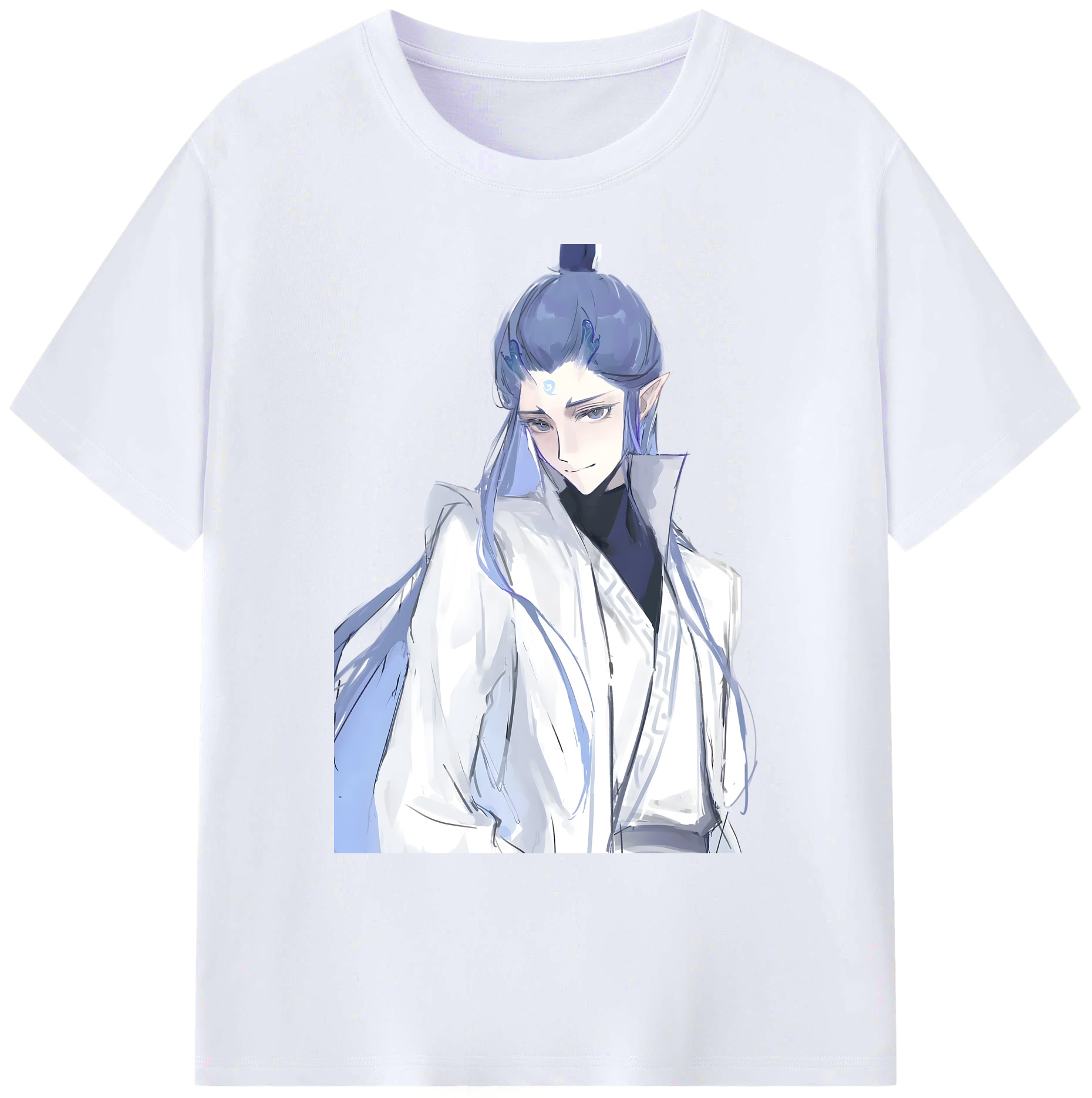 （画像用） Ne Zha 2 ナタ 魔童の大暴れ 綿100％ メンズ半袖Tシャツ｜肌触りやわらか＆通気性