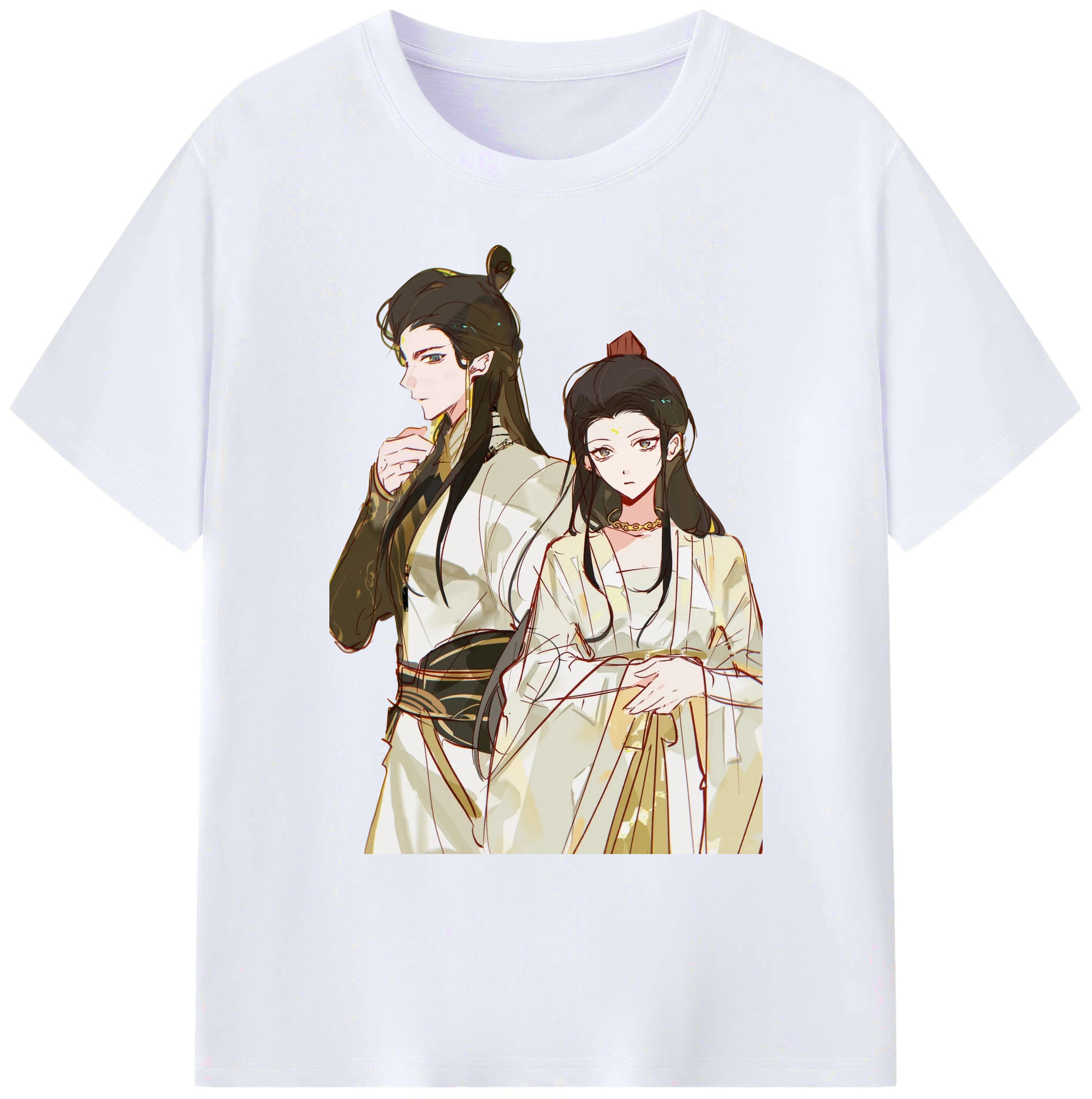 （画像用） Ne Zha 2 ナタ 魔童の大暴れ 綿100％ メンズ半袖Tシャツ｜肌触りやわらか＆通気性