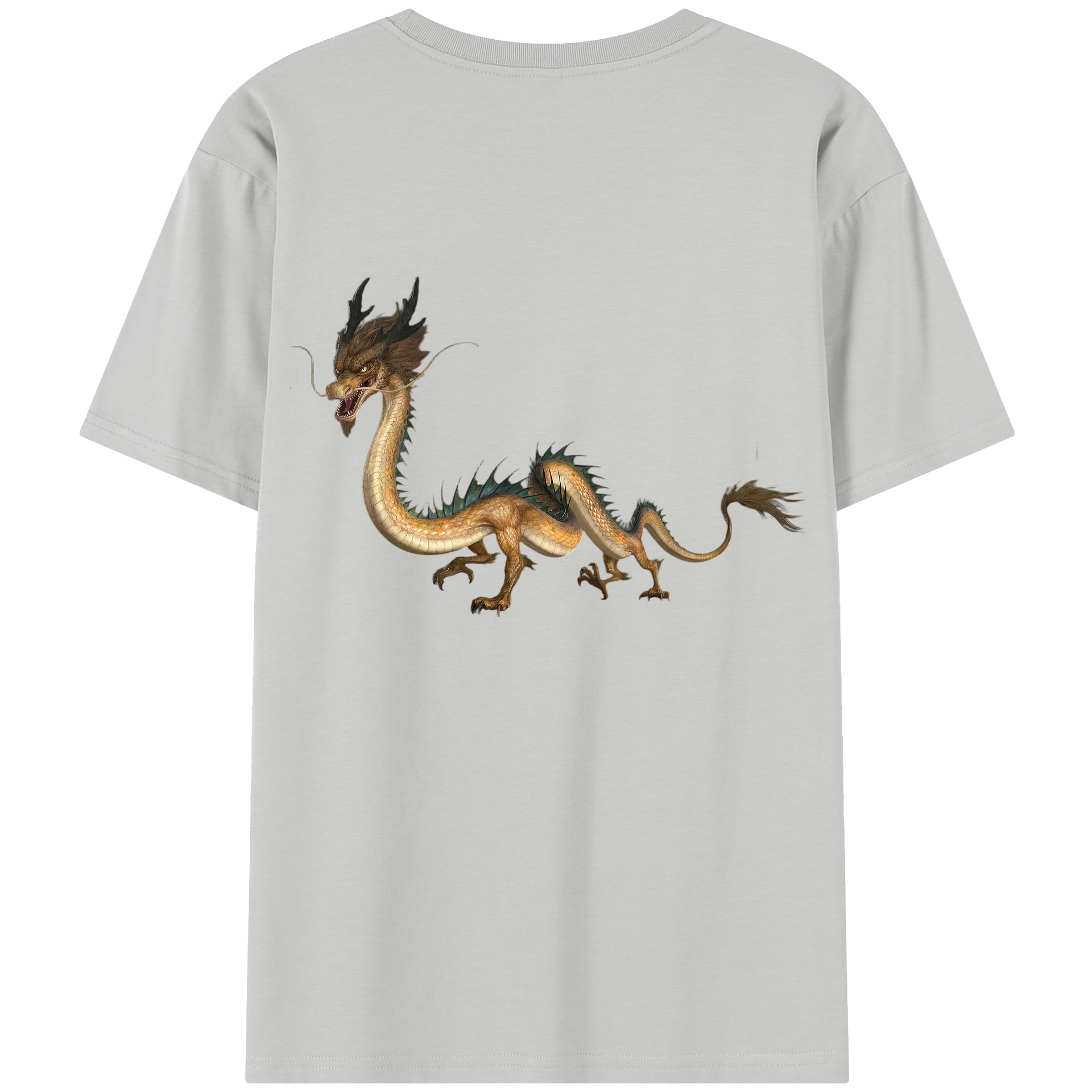 （画像用） Ne Zha 2 ナタ 魔童の大暴れ レディース半袖Tシャツ(バックプリント)