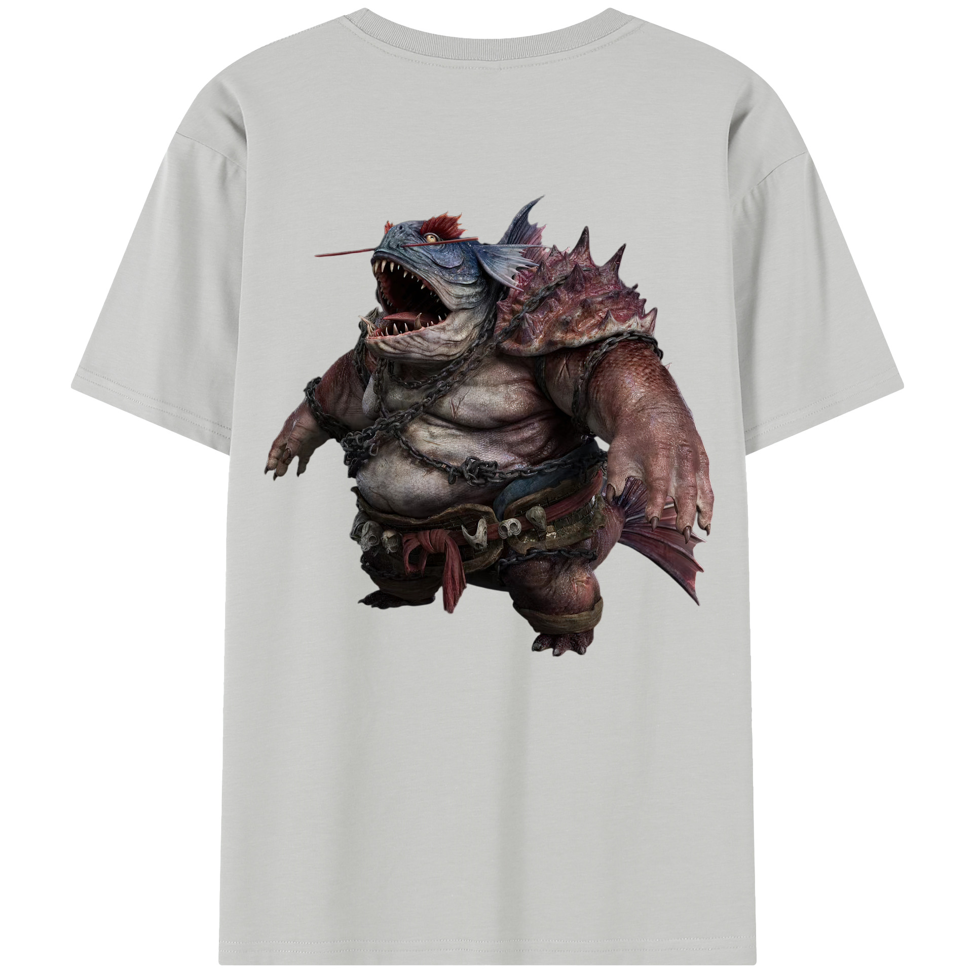 （画像用） Ne Zha 2 ナタ 魔童の大暴れ レディース半袖Tシャツ(バックプリント)