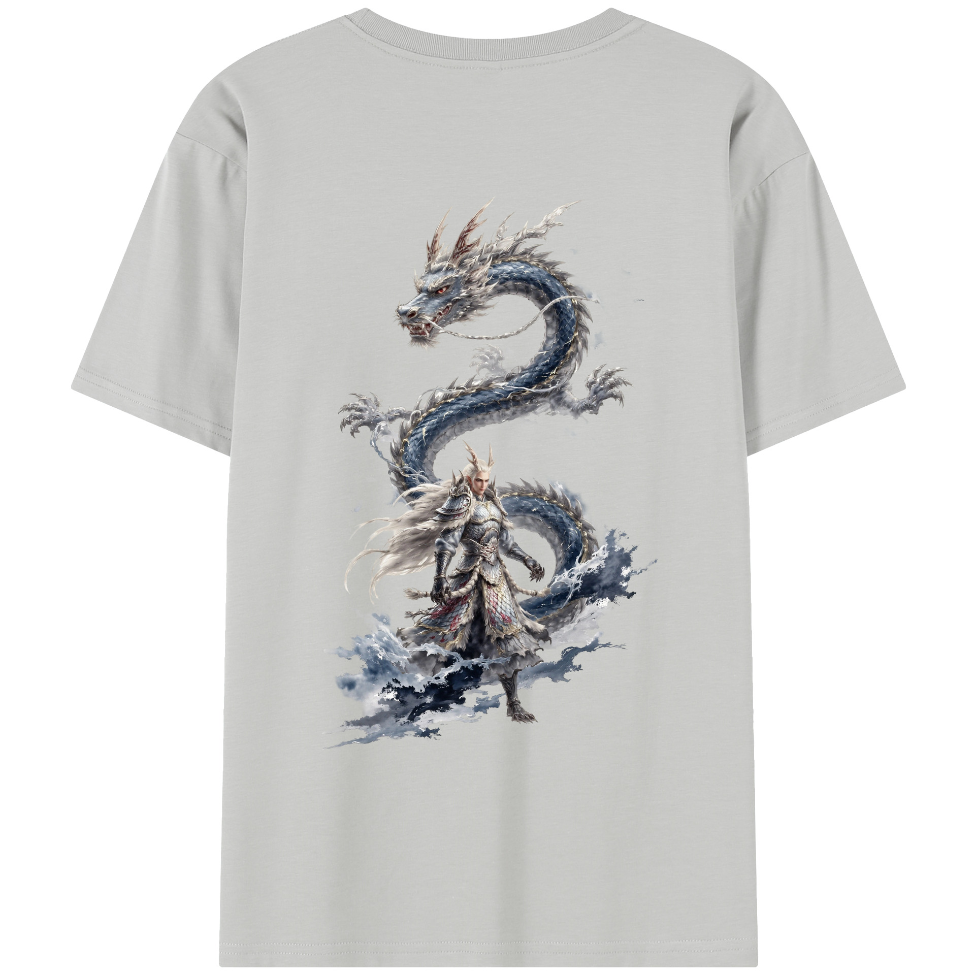 （画像用） Ne Zha 2 ナタ 魔童の大暴れ レディース半袖Tシャツ(バックプリント)