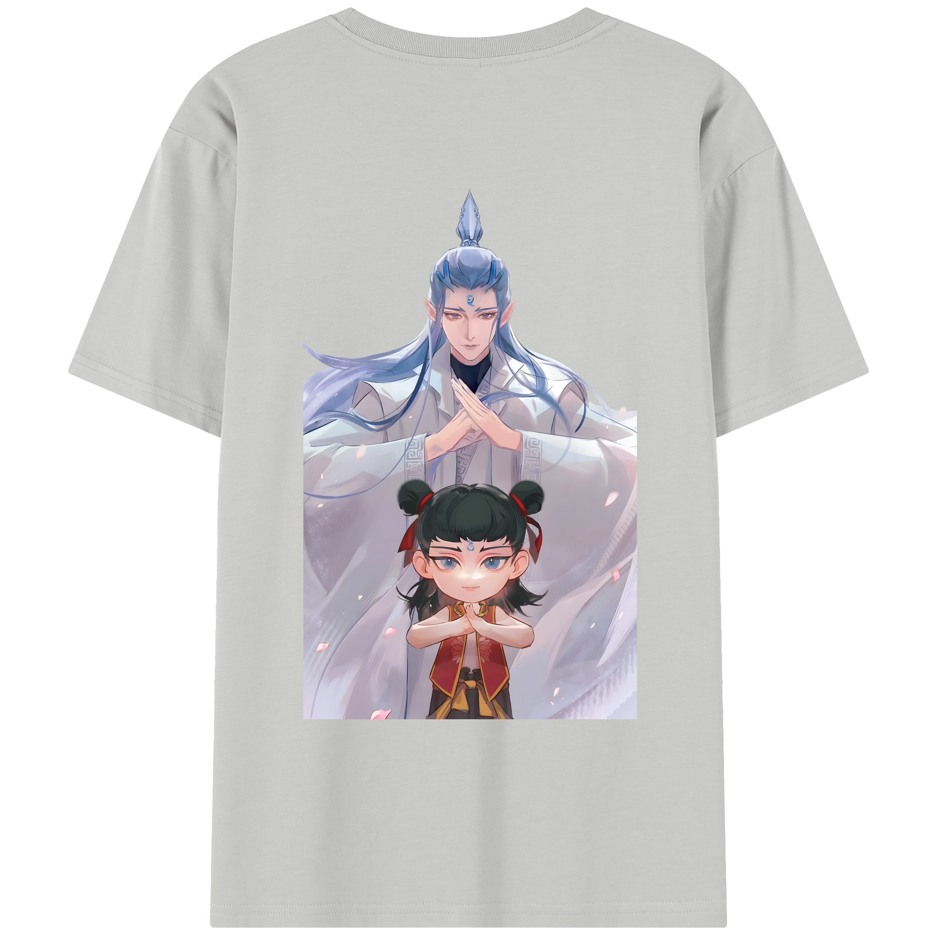 （画像用） Ne Zha 2 ナタ 魔童の大暴れ レディース半袖Tシャツ(バックプリント)