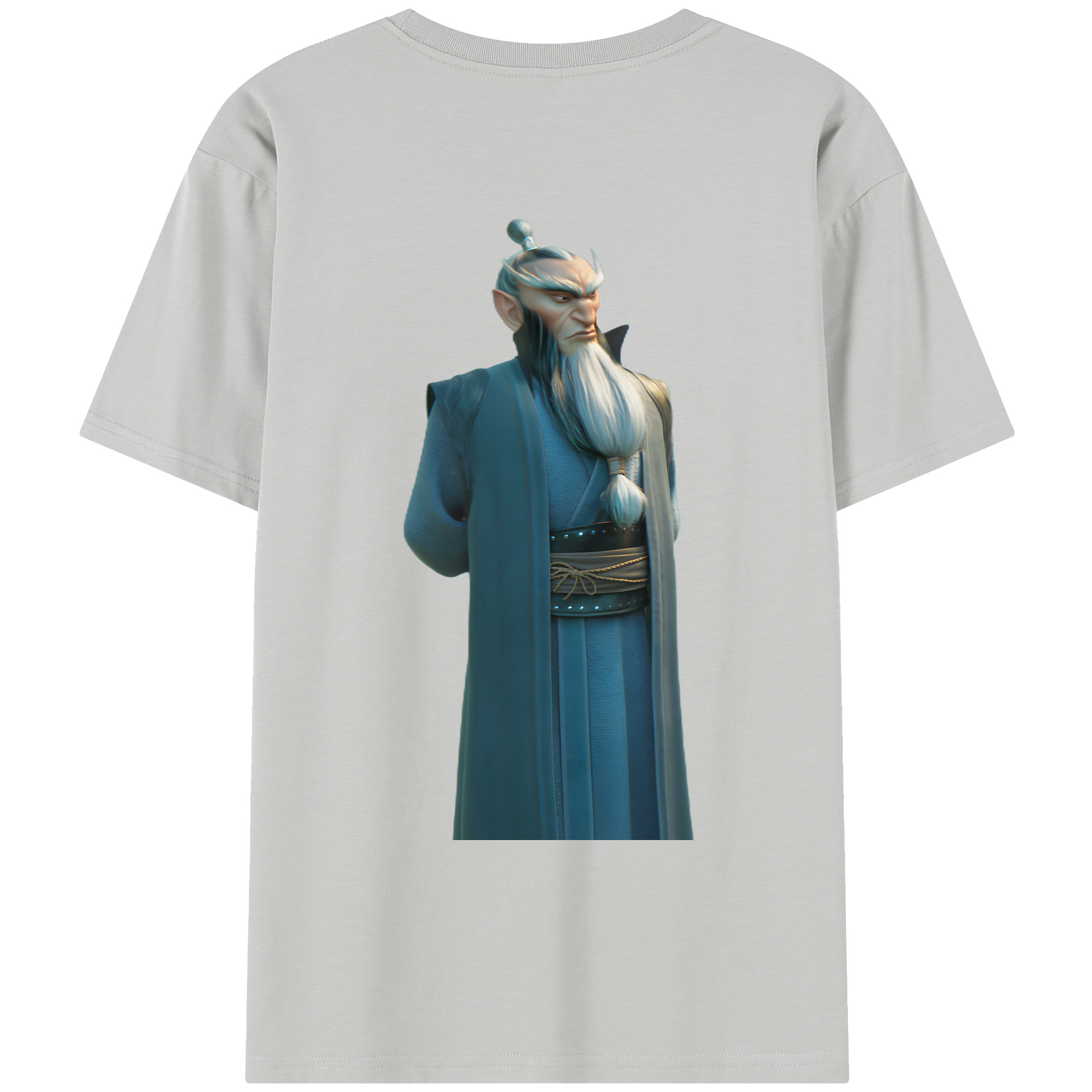 （画像用） Ne Zha 2 ナタ 魔童の大暴れ レディース半袖Tシャツ(バックプリント)