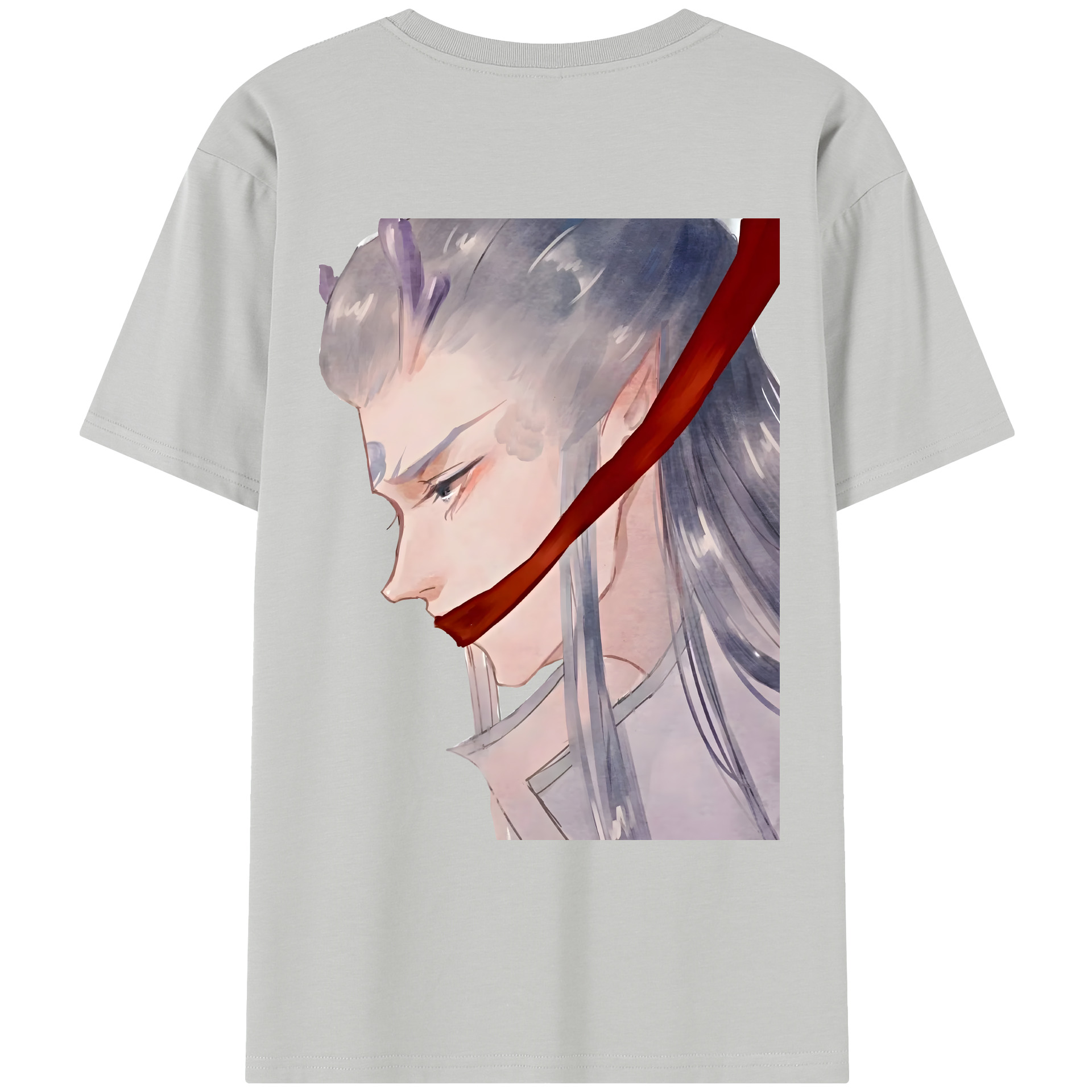 （画像用） Ne Zha 2 ナタ 魔童の大暴れ レディース半袖Tシャツ(バックプリント)