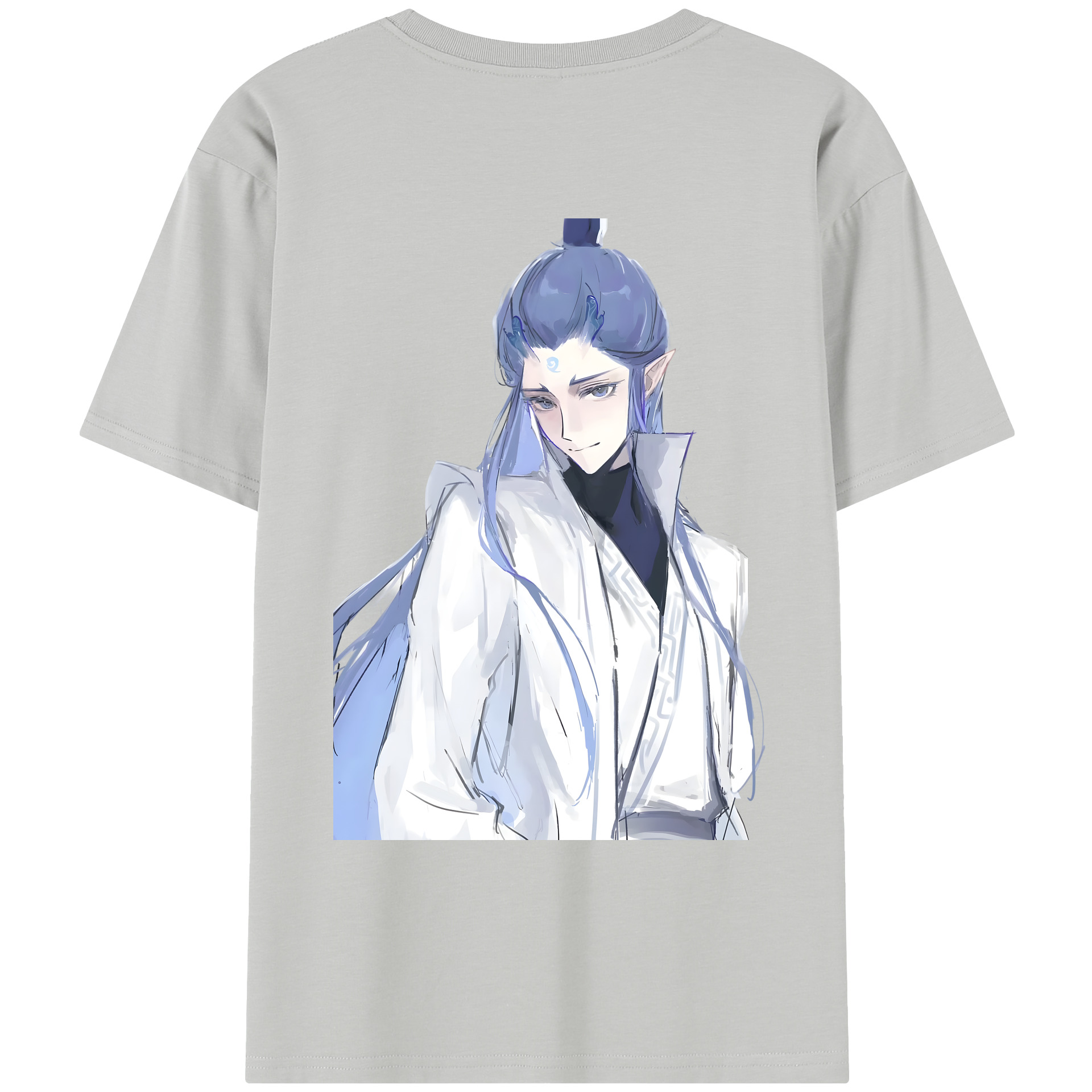 （画像用） Ne Zha 2 ナタ 魔童の大暴れ レディース半袖Tシャツ(バックプリント)
