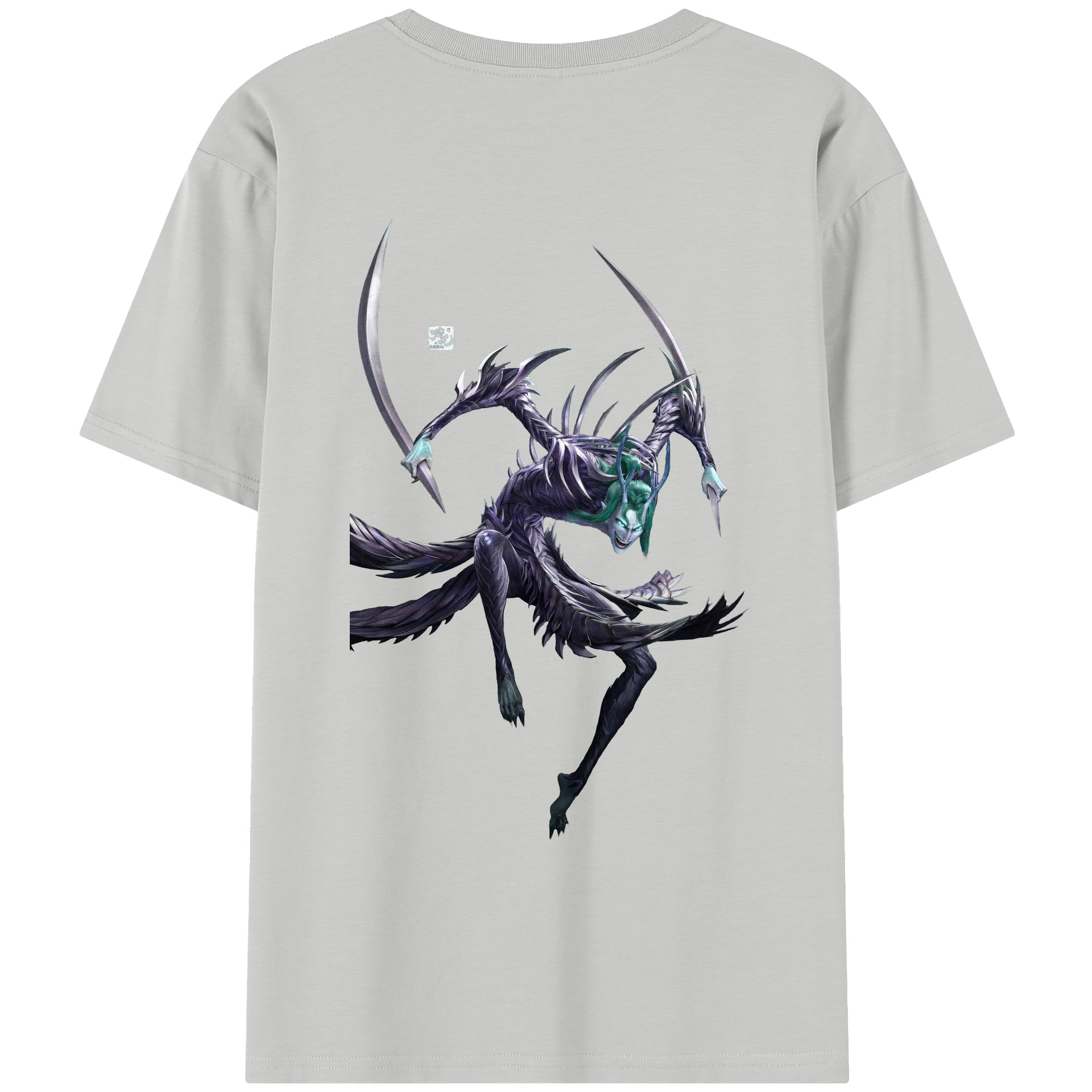 （画像用） Ne Zha 2 ナタ 魔童の大暴れ レディース半袖Tシャツ(バックプリント)