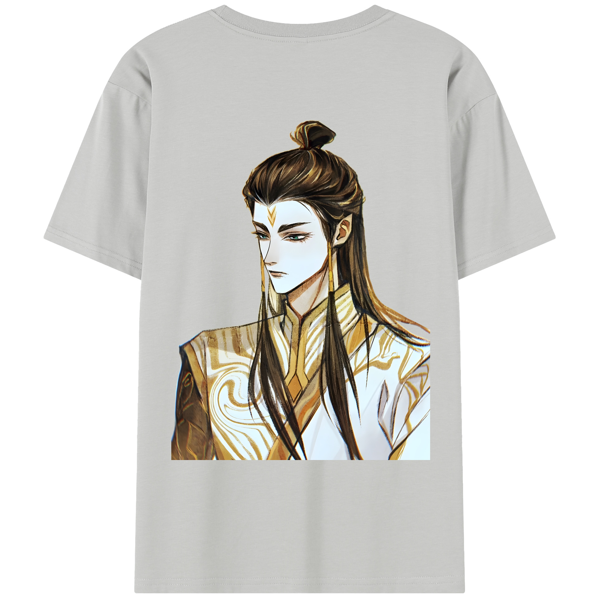 （画像用） Ne Zha 2 ナタ 魔童の大暴れ レディース半袖Tシャツ(バックプリント)