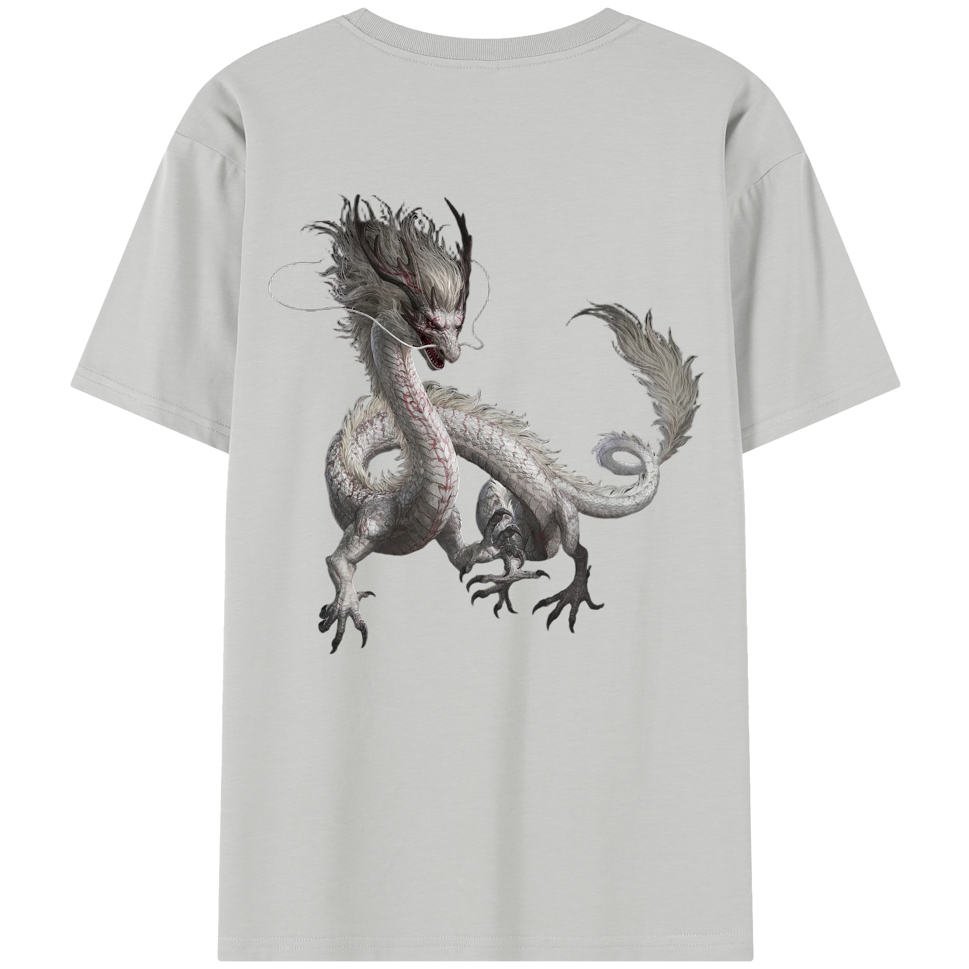 （画像用） Ne Zha 2 ナタ 魔童の大暴れ レディース半袖Tシャツ(バックプリント)