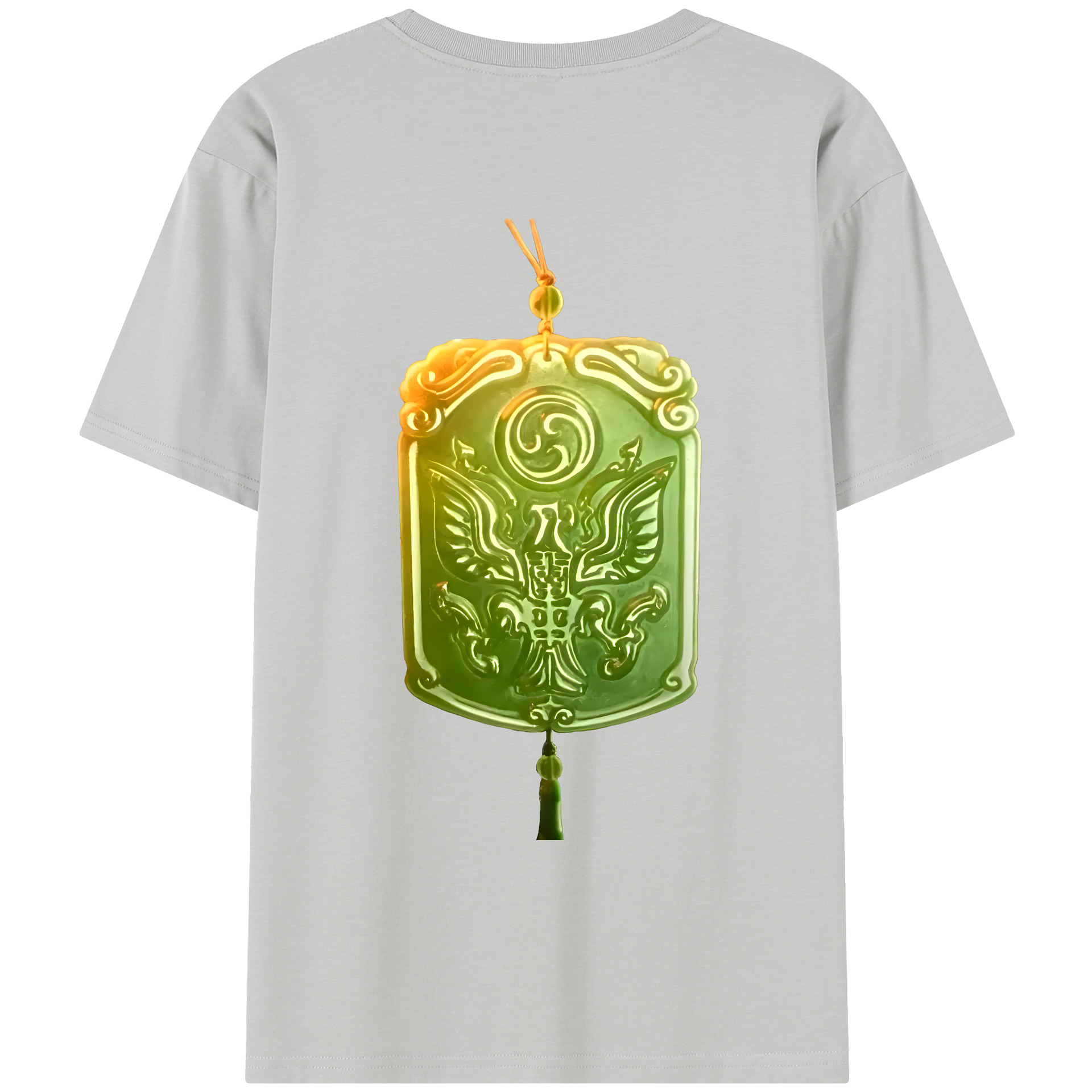 （画像用） Ne Zha 2 ナタ 魔童の大暴れ レディース半袖Tシャツ(バックプリント)