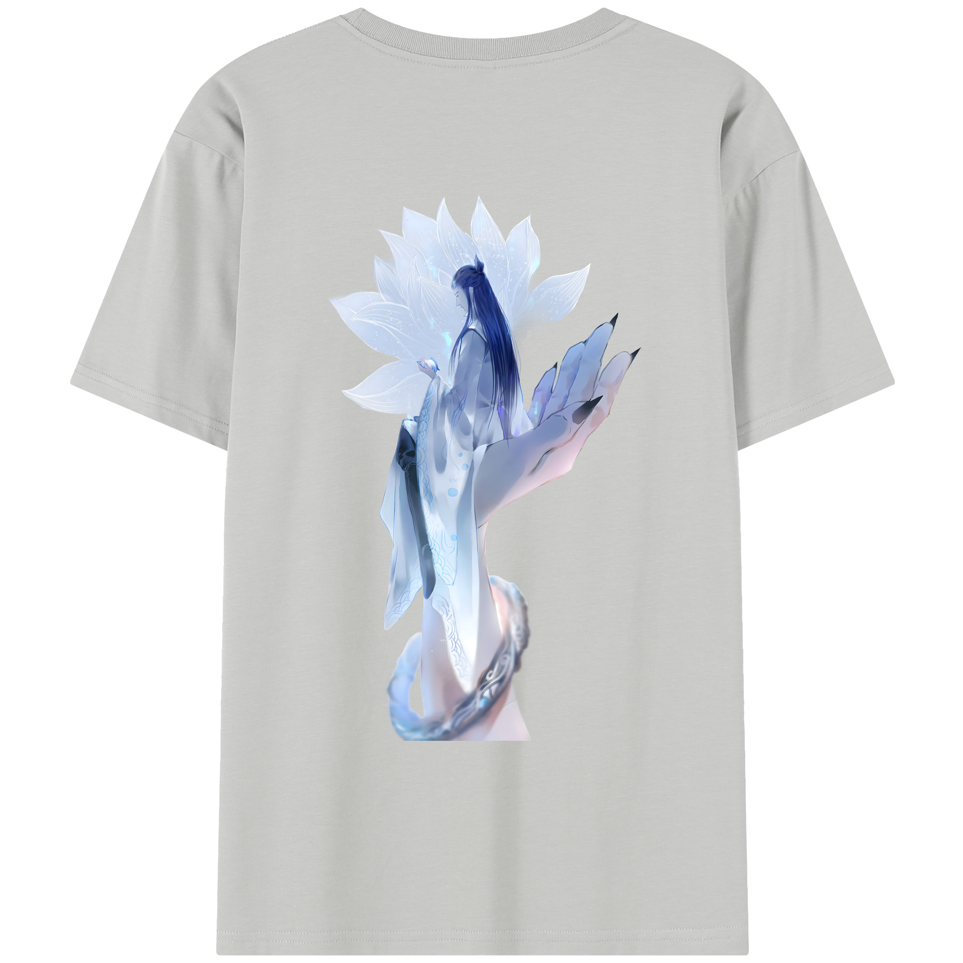 （画像用） Ne Zha 2 ナタ 魔童の大暴れ レディース半袖Tシャツ(バックプリント)