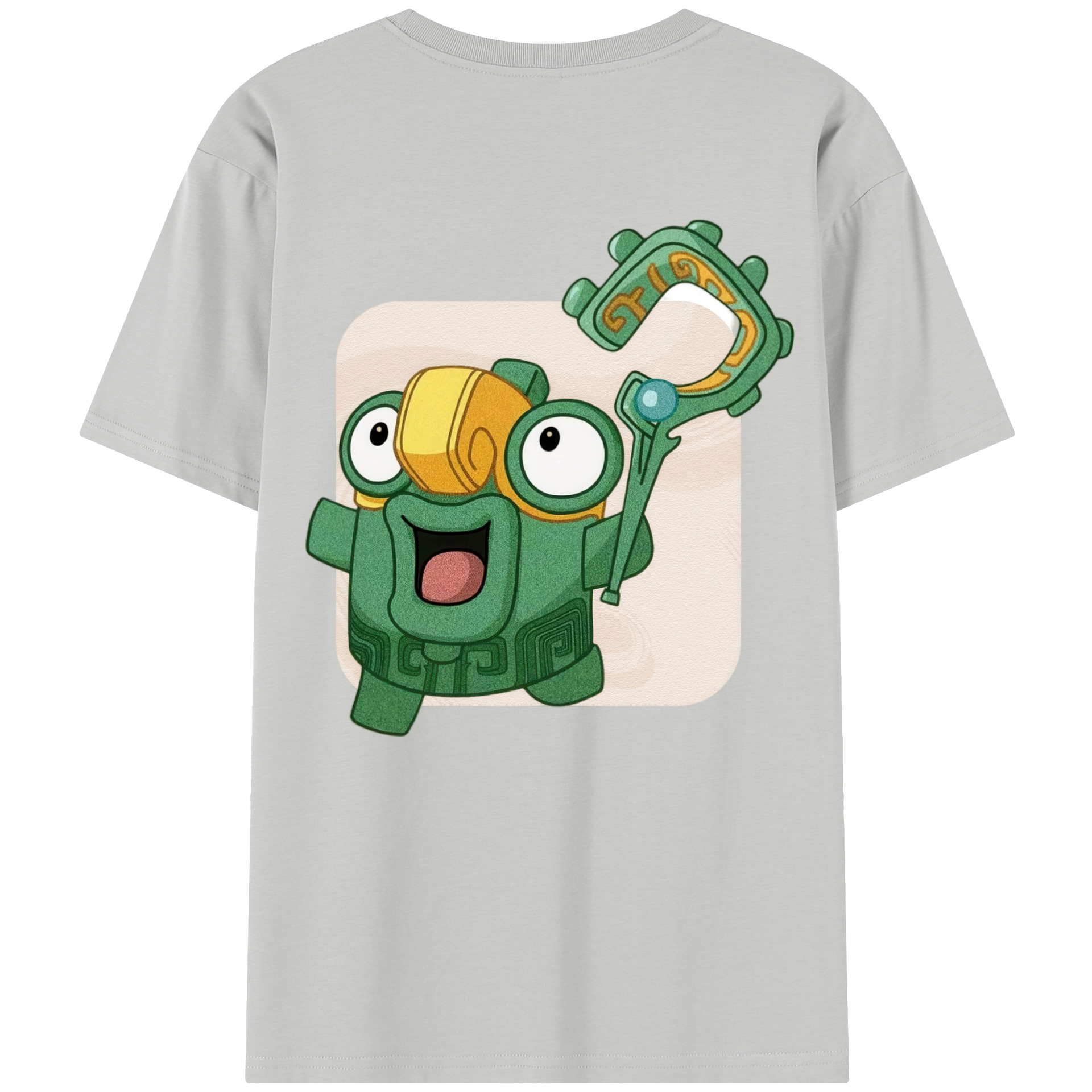（画像用） Ne Zha 2 ナタ 魔童の大暴れ レディース半袖Tシャツ(バックプリント)