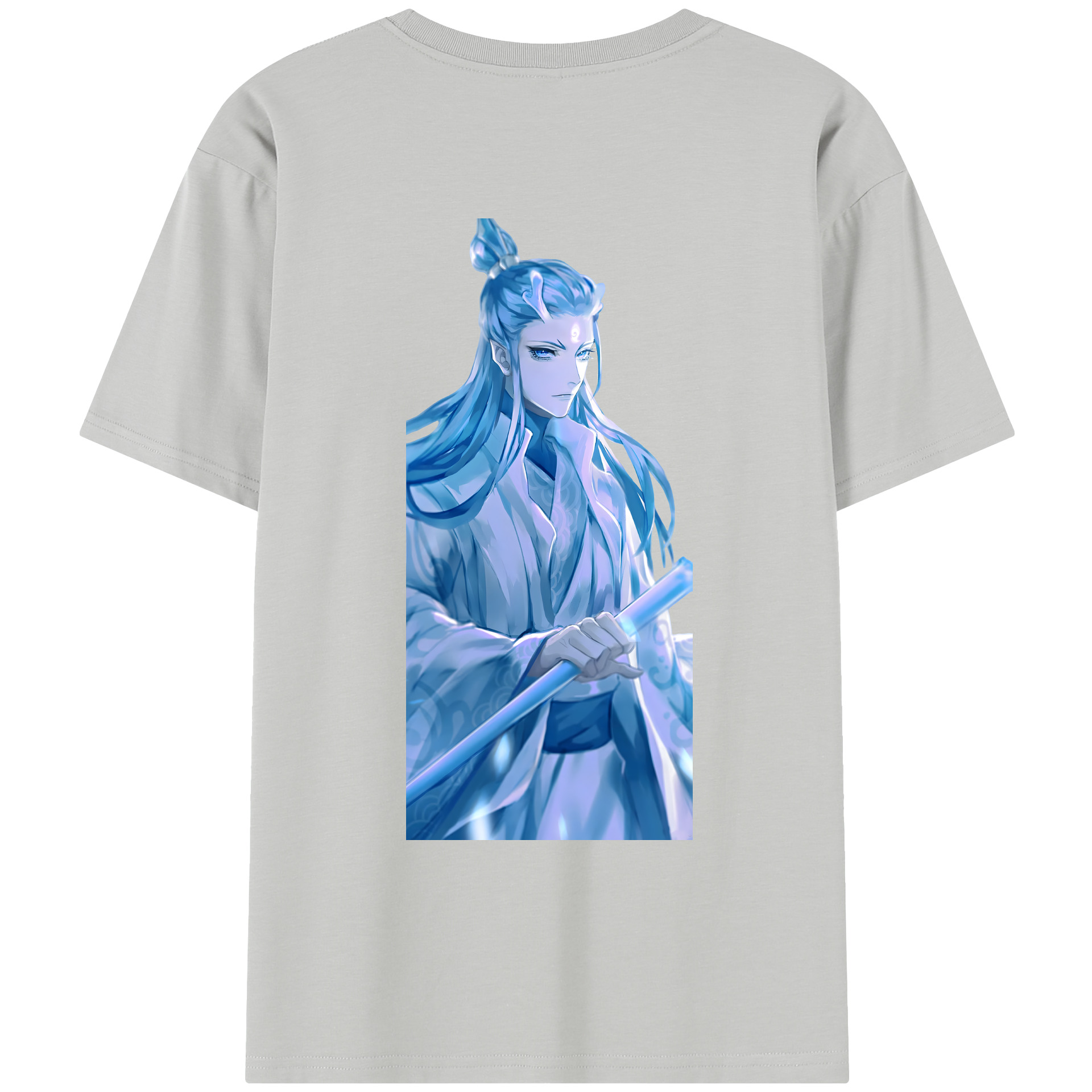 （画像用） Ne Zha 2 ナタ 魔童の大暴れ レディース半袖Tシャツ(バックプリント)