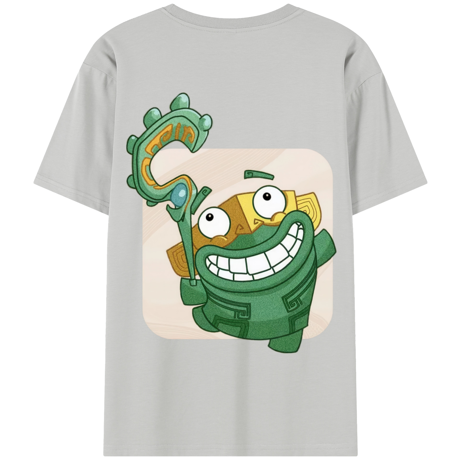 （画像用） Ne Zha 2 ナタ 魔童の大暴れ レディース半袖Tシャツ(バックプリント)
