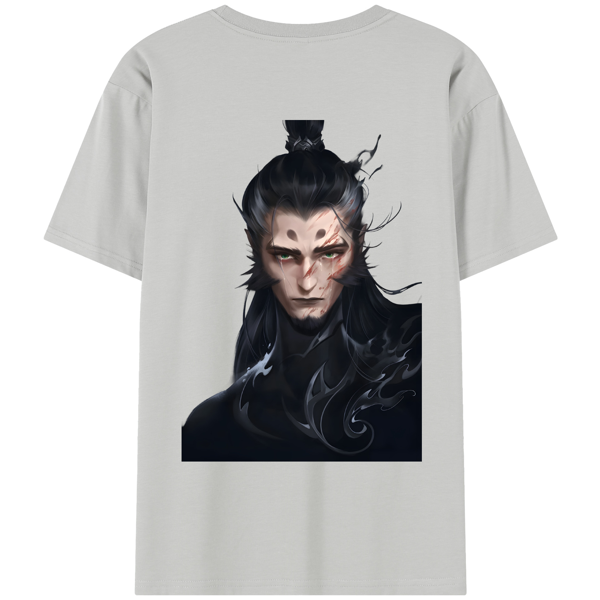 （画像用） Ne Zha 2 ナタ 魔童の大暴れ レディース半袖Tシャツ(バックプリント)