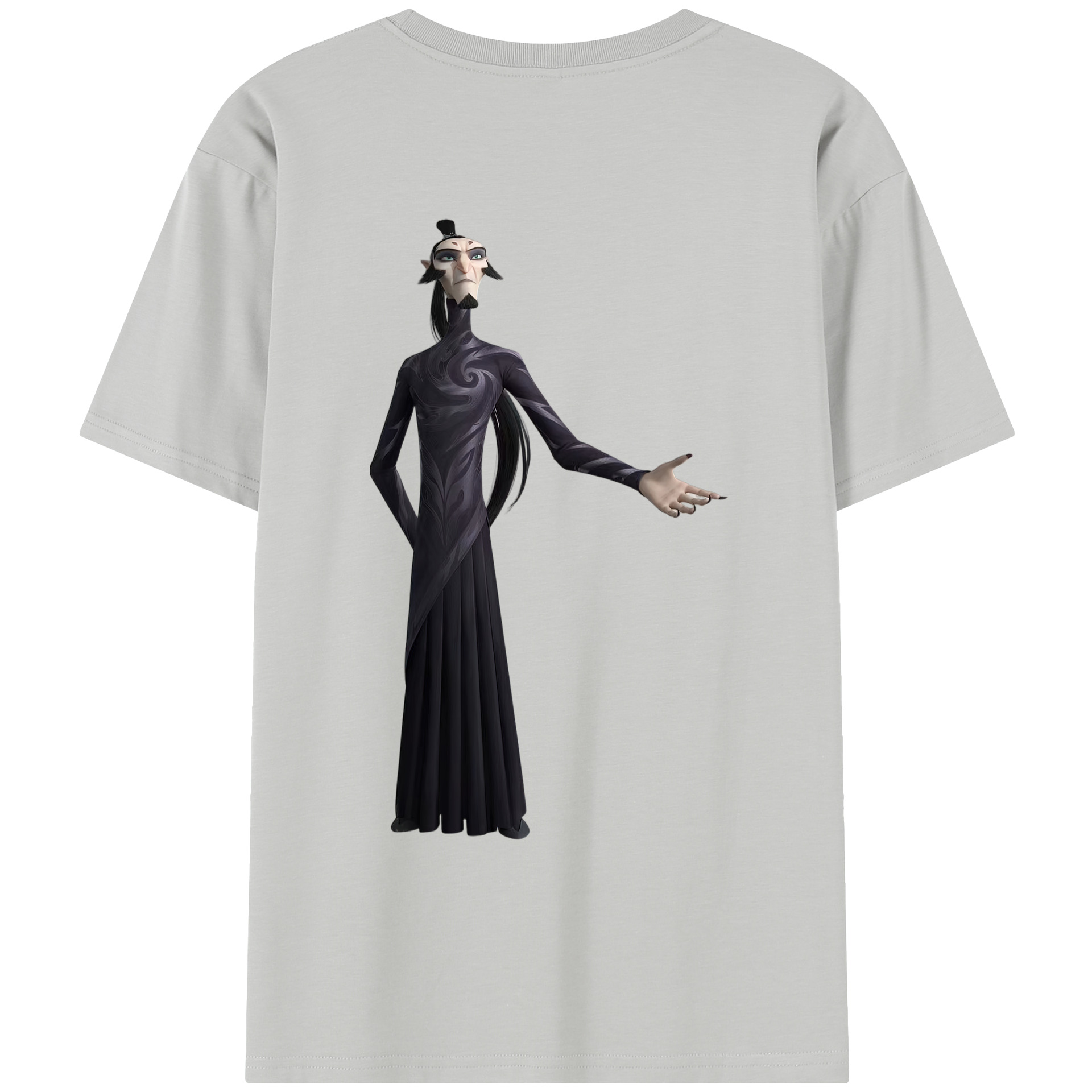（画像用） Ne Zha 2 ナタ 魔童の大暴れ レディース半袖Tシャツ(バックプリント)