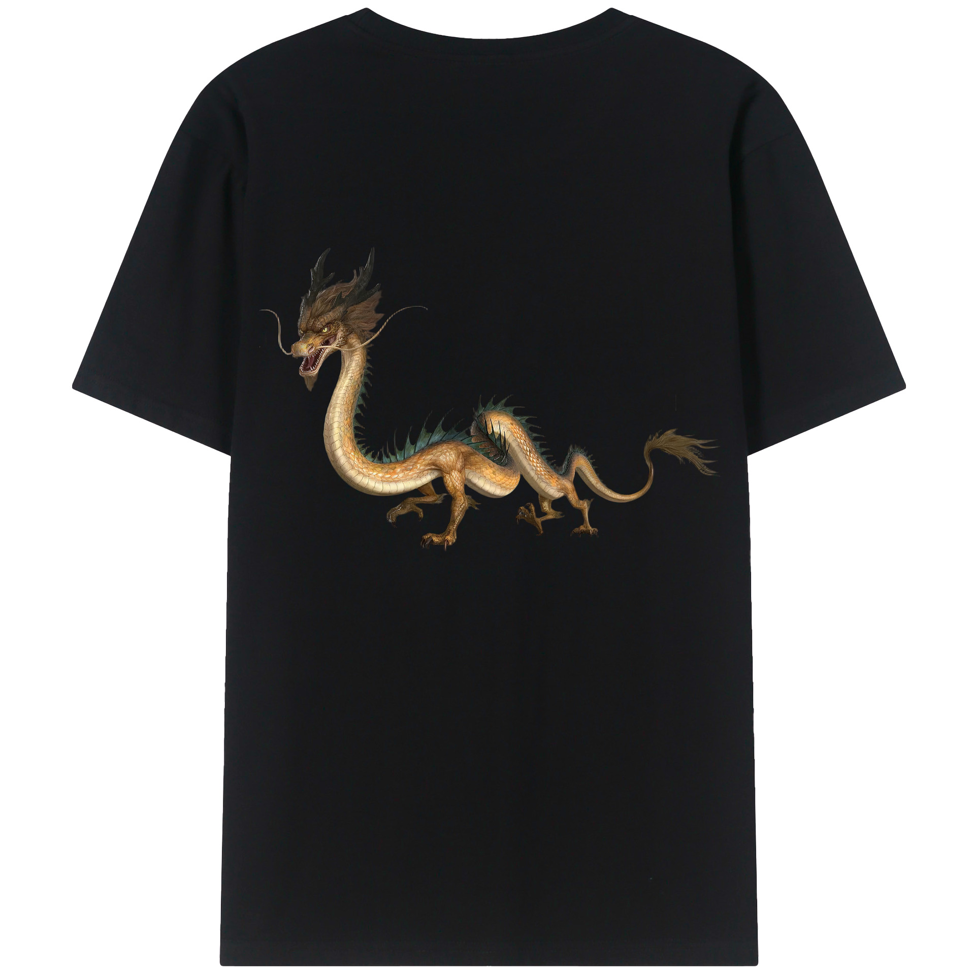 （画像用） Ne Zha 2 ナタ 魔童の大暴れ レディース半袖Tシャツ(バックプリント)