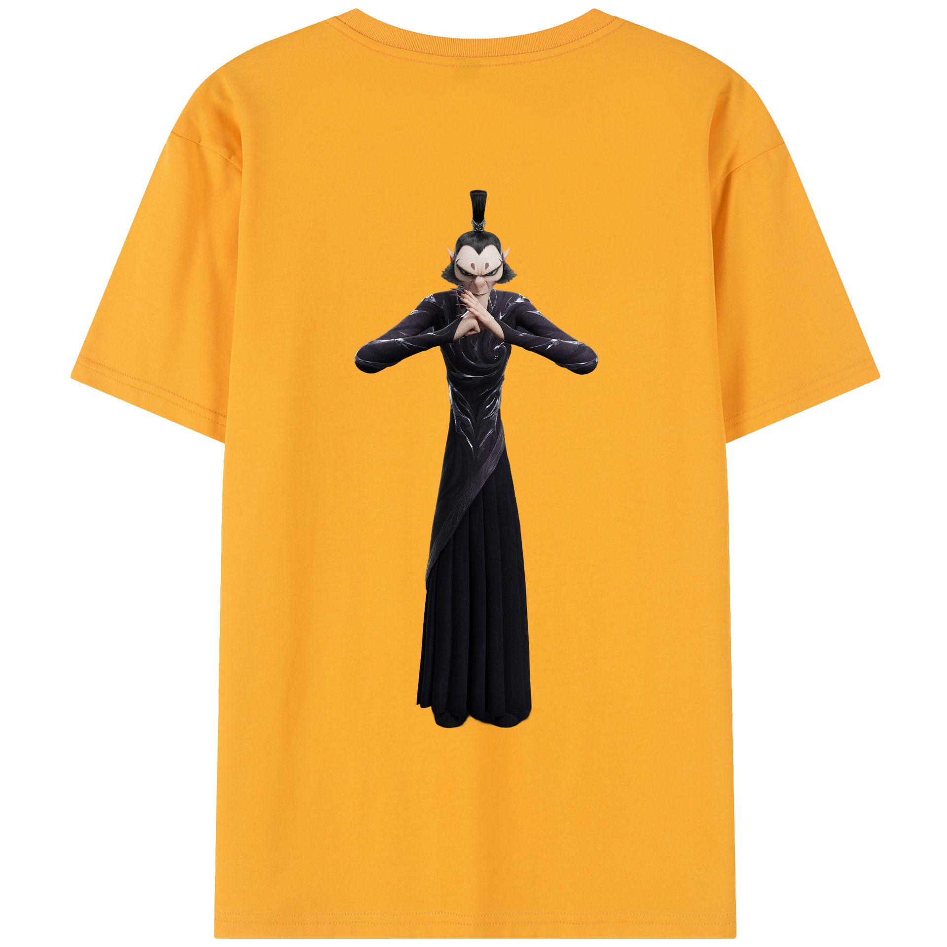 （画像用） Ne Zha 2 ナタ 魔童の大暴れ レディース半袖Tシャツ(バックプリント)